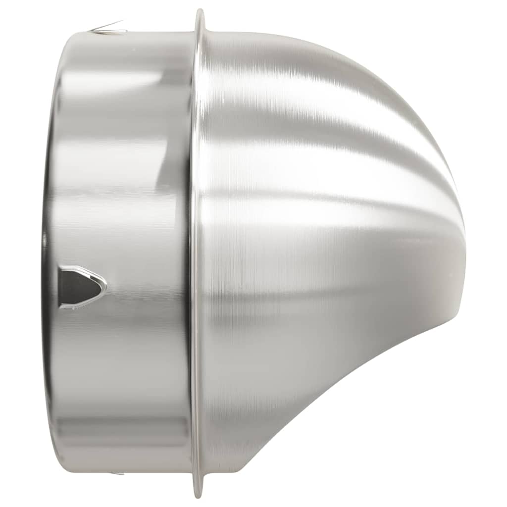Luchtventilatie roosters 8 pcs Zilver 200 mm Roestvrij staal is nu te koop bij PeponiXL, paradijselijk wonen!