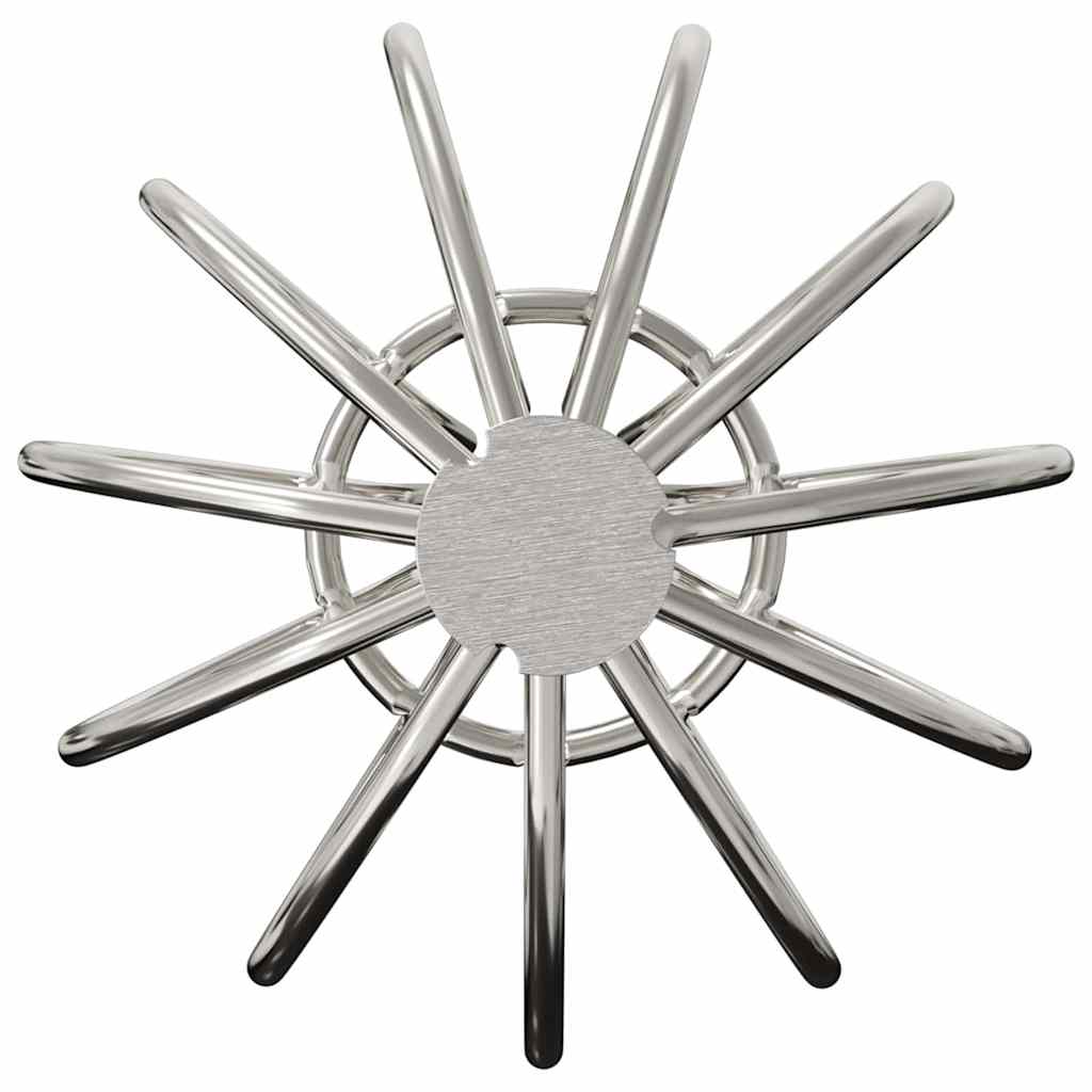 Bladvanger voor goot 8 pcs Zilver 50 mm Roestvrij staal is nu te koop bij PeponiXL, paradijselijk wonen!