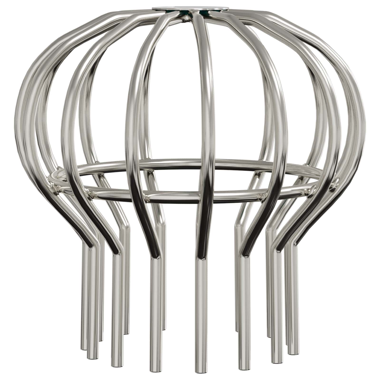 Bladvanger voor goot 8 pcs Zilver 110 mm Roestvrij staal is nu te koop bij PeponiXL, paradijselijk wonen!