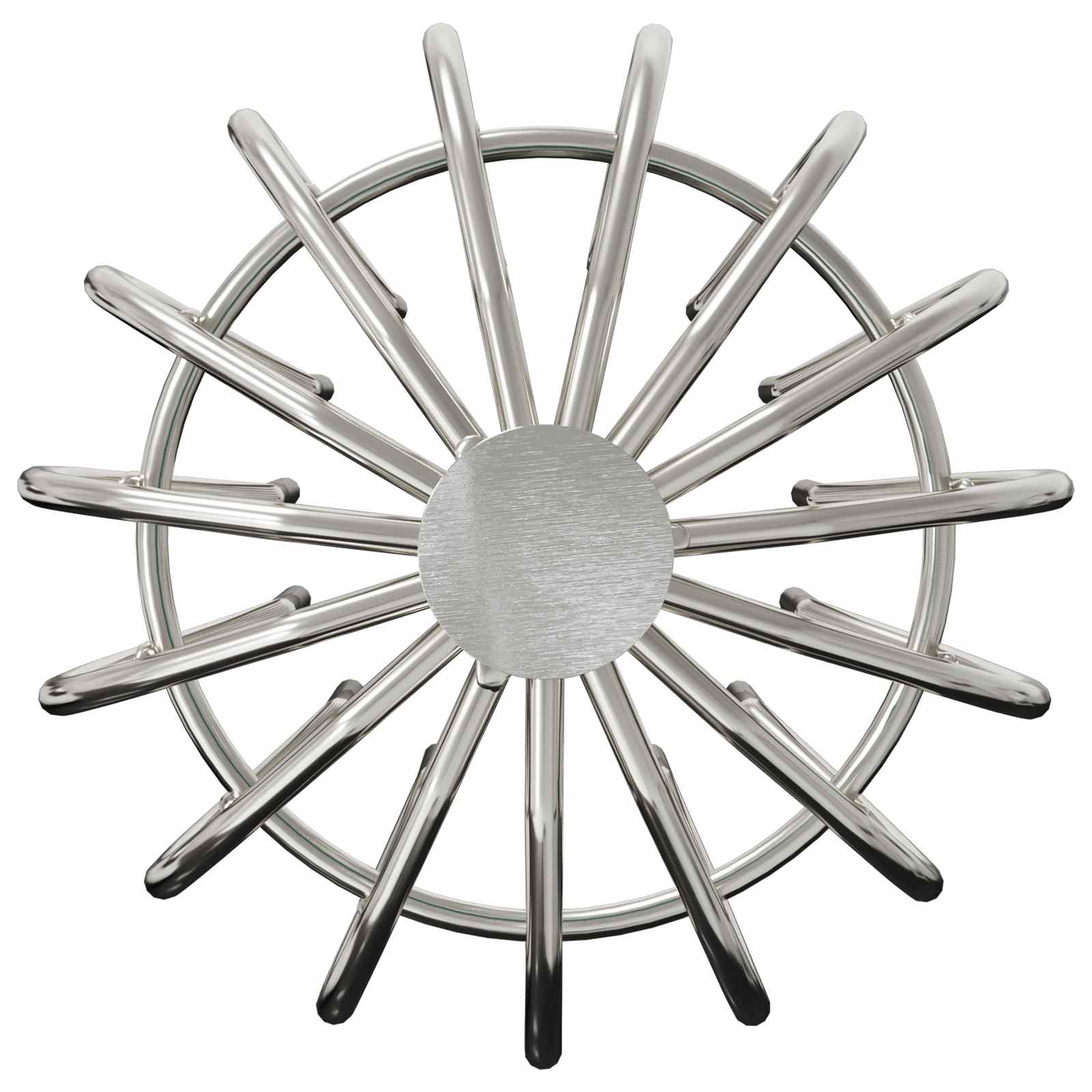 Bladvanger voor goot 8 pcs Zilver 110 mm Roestvrij staal is nu te koop bij PeponiXL, paradijselijk wonen!