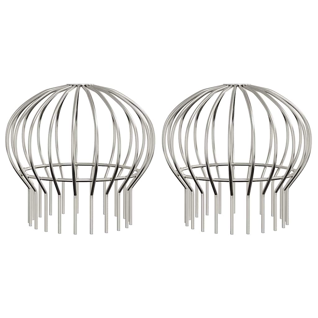Bladvanger voor goot 2 pcs Zilver 160 mm Roestvrij staal is nu te koop bij PeponiXL, paradijselijk wonen!