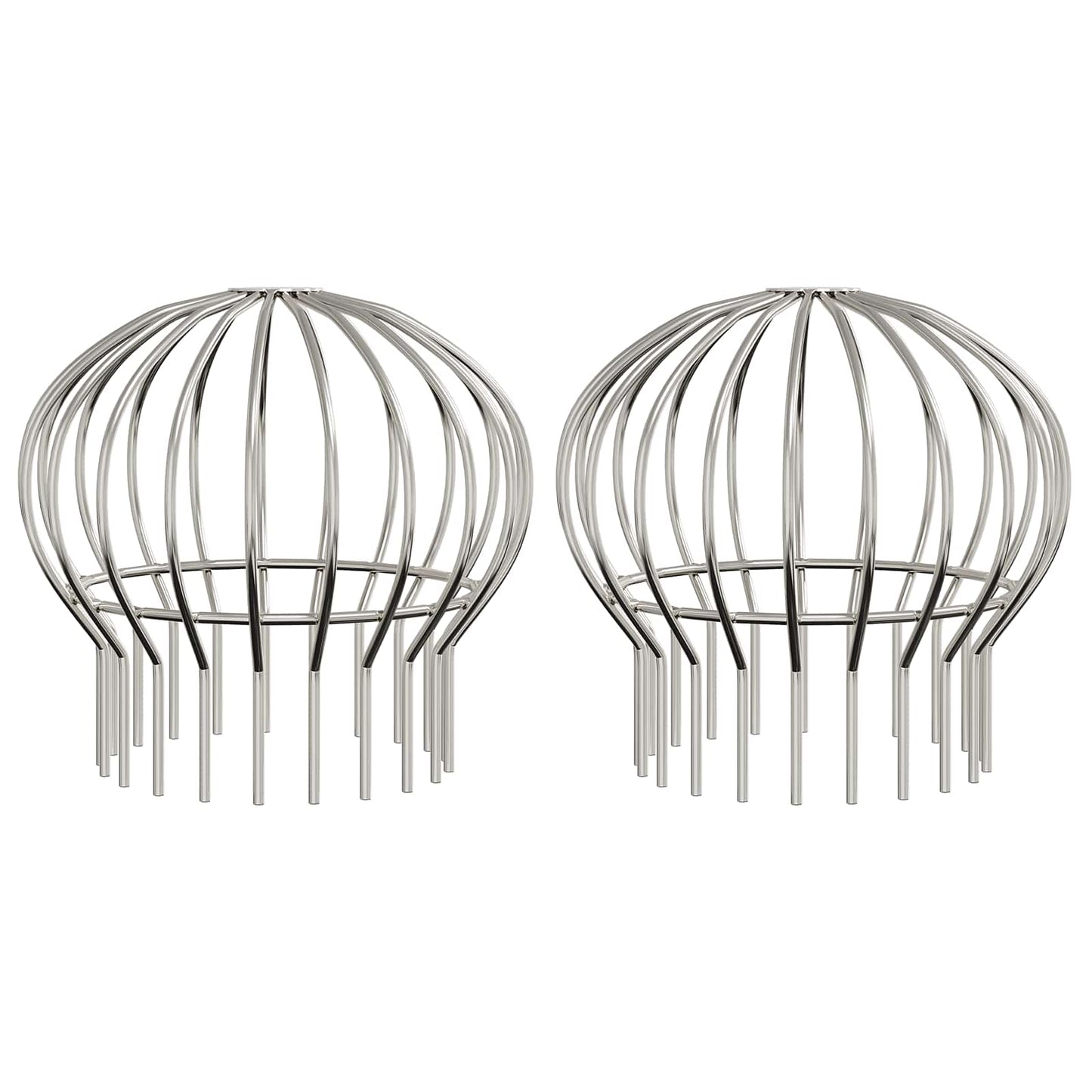 Bladvanger voor goot 2 pcs Zilver 200 mm Roestvrij staal is nu te koop bij PeponiXL, paradijselijk wonen!
