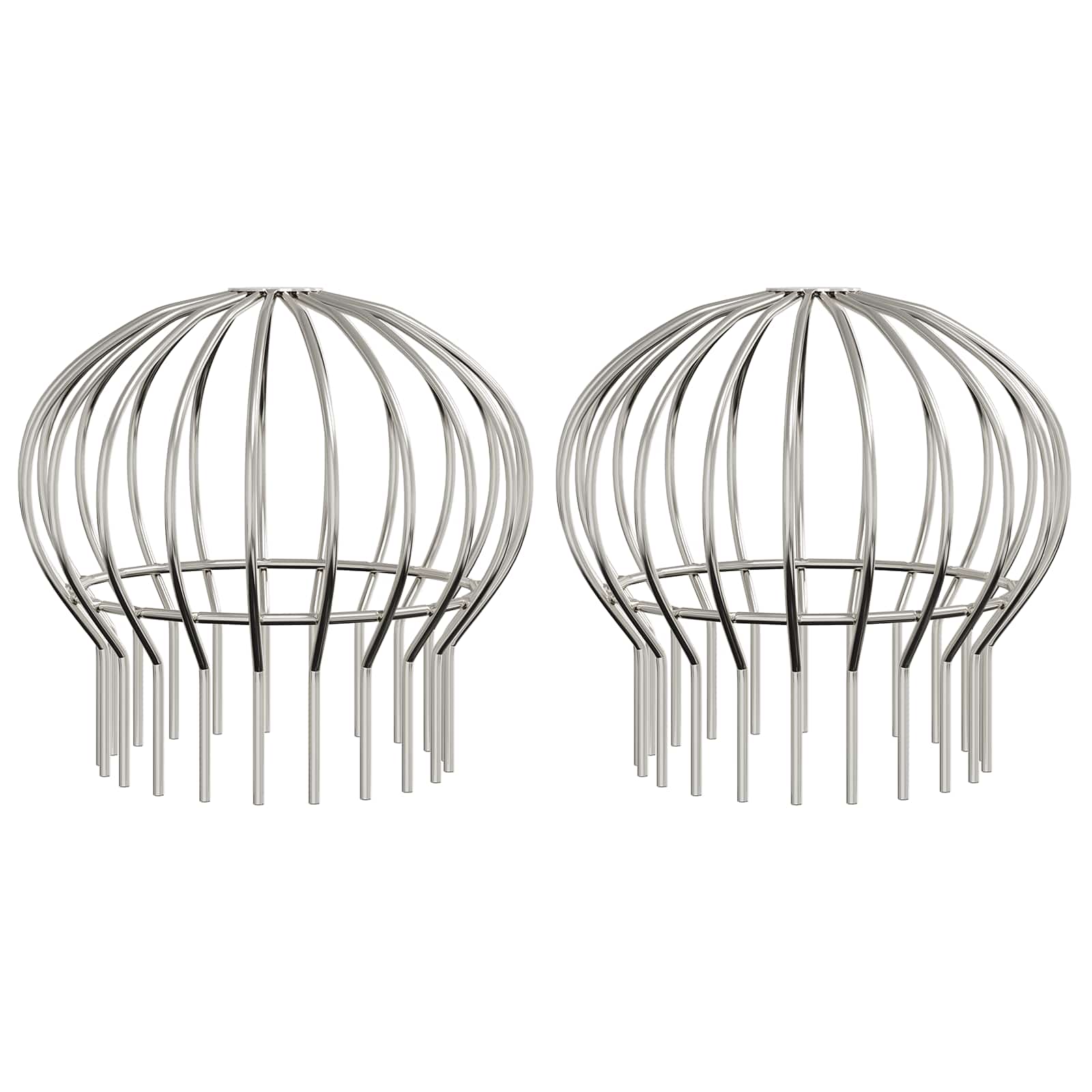 Bladvanger voor goot 2 pcs Zilver 200 mm Roestvrij staal is nu te koop bij PeponiXL, paradijselijk wonen!