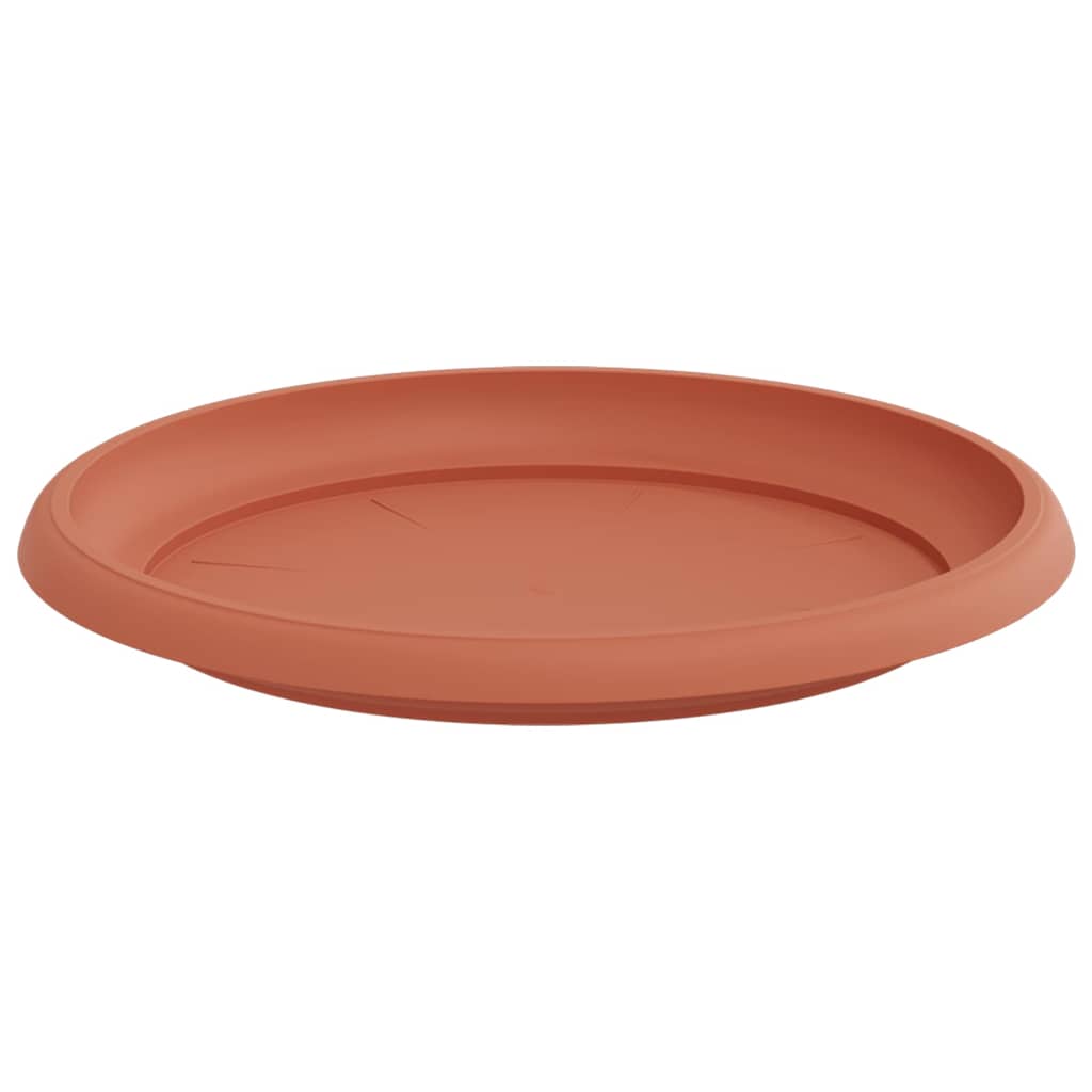 Ronde Bloemenschalen 6 pcs Baksteenrood Ø 23,5 x 2,5 cm is nu te koop bij PeponiXL, paradijselijk wonen!