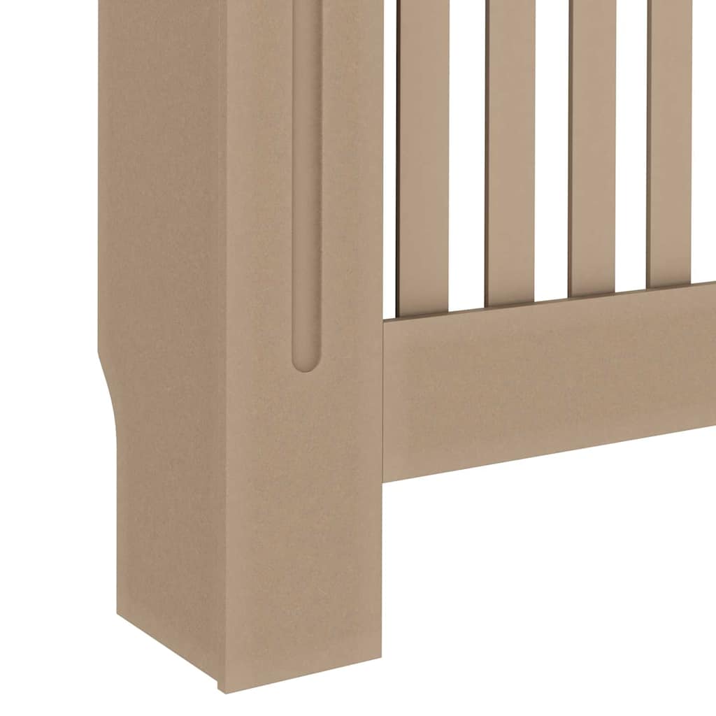 Radiatorafdekking 2 pcs Bruin 172 x 19 x 81,5 cm Bewerkt hout is nu te koop bij PeponiXL, paradijselijk wonen!