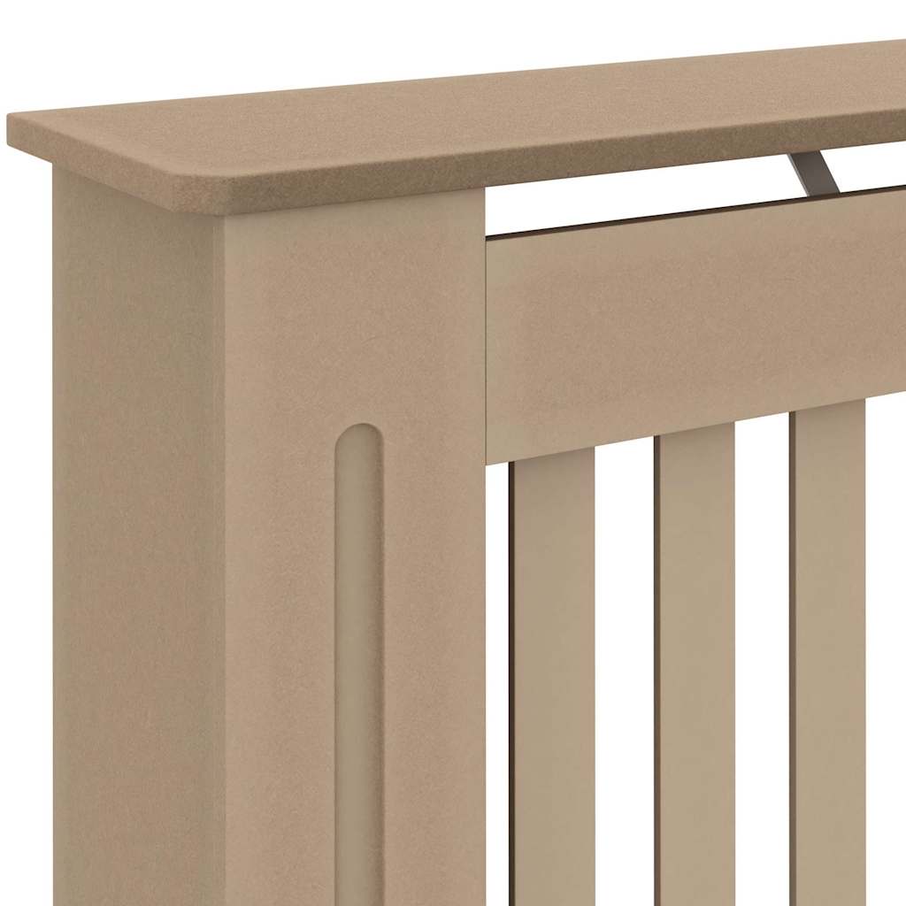 Radiatorafdekking 2 pcs Bruin 172 x 19 x 81,5 cm Bewerkt hout is nu te koop bij PeponiXL, paradijselijk wonen!