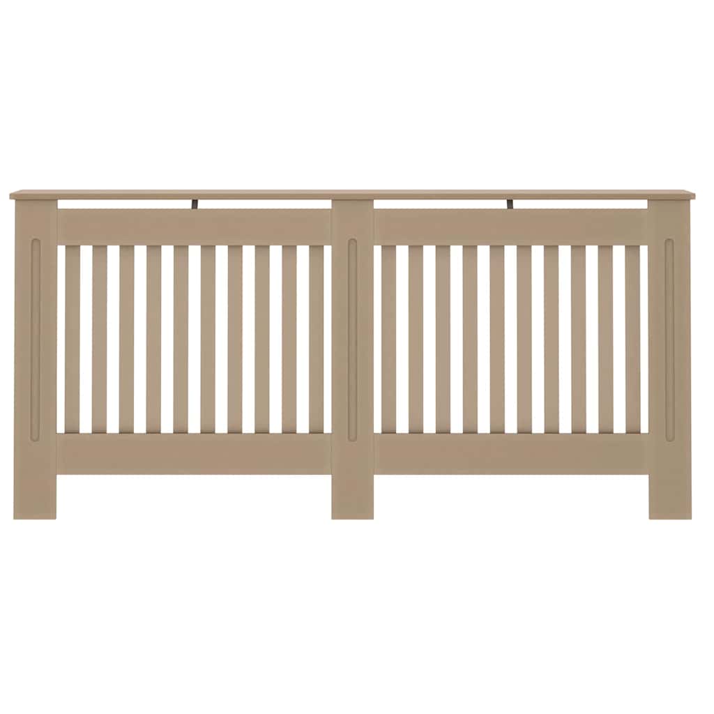 Radiatorafdekking 2 pcs Bruin 172 x 19 x 81,5 cm Bewerkt hout is nu te koop bij PeponiXL, paradijselijk wonen!