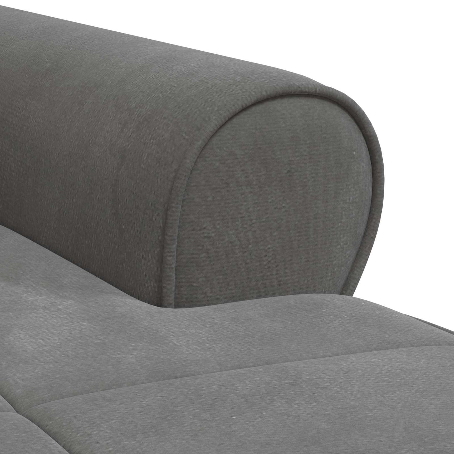 Chaise Lounge met kussen Donkergrijs 91 x 157 x 91 cm Fluweel is nu te koop bij PeponiXL, paradijselijk wonen!