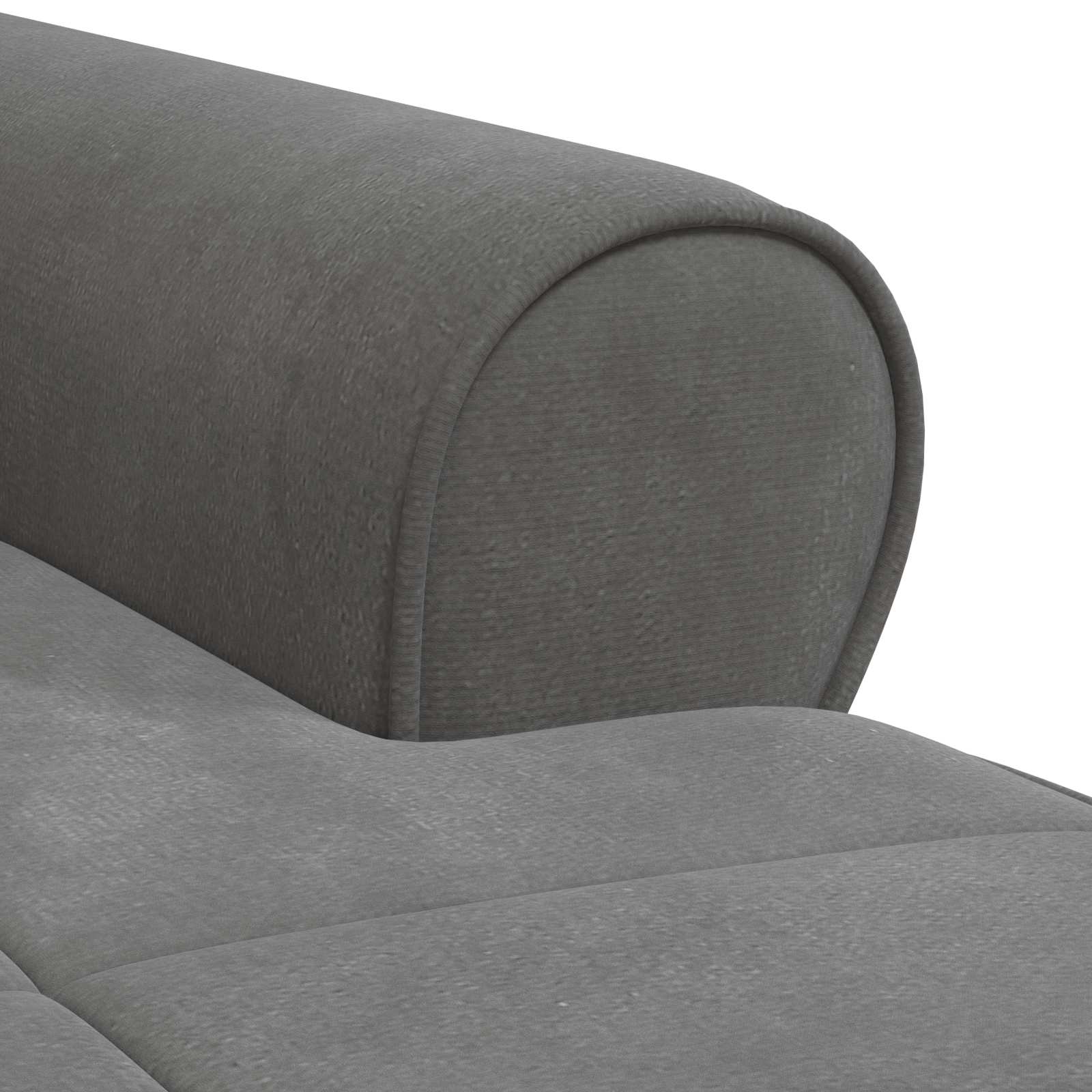 Chaise Lounge met kussen Donkergrijs 91 x 157 x 91 cm Fluweel is nu te koop bij PeponiXL, paradijselijk wonen!