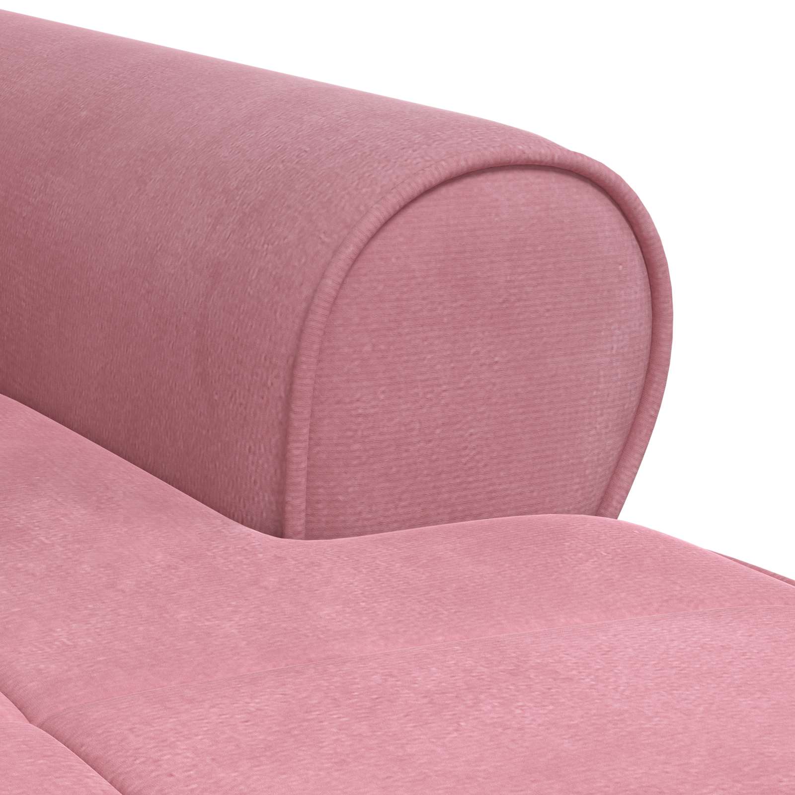Chaise Lounge met kussen Roze 91 x 157 x 91 cm Fluweel is nu te koop bij PeponiXL, paradijselijk wonen!