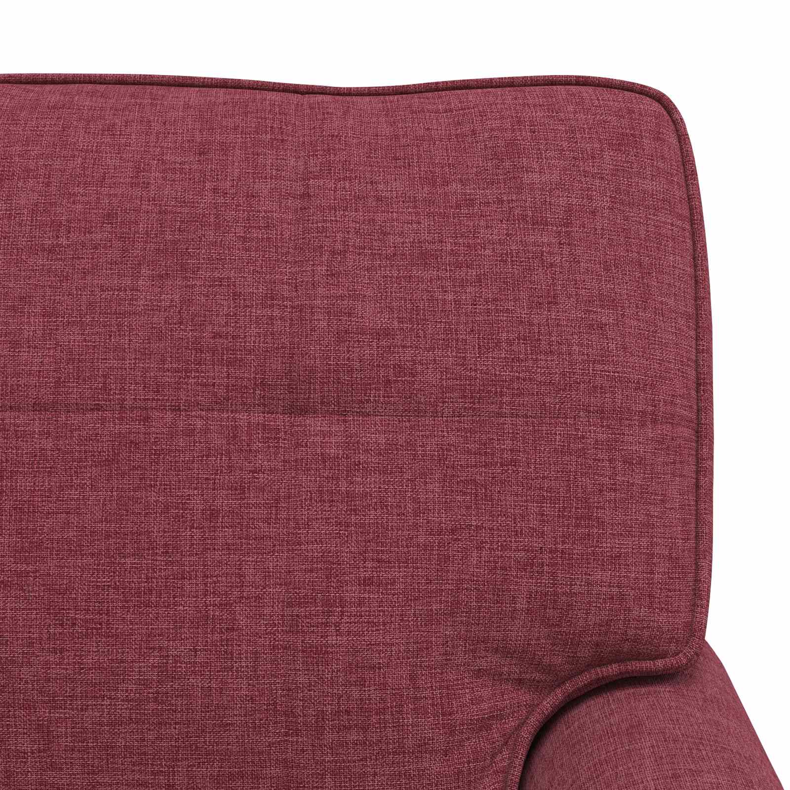 Chaise Lounge met kussen Wijnrood 91 x 157 x 91 cm Stof is nu te koop bij PeponiXL, paradijselijk wonen!