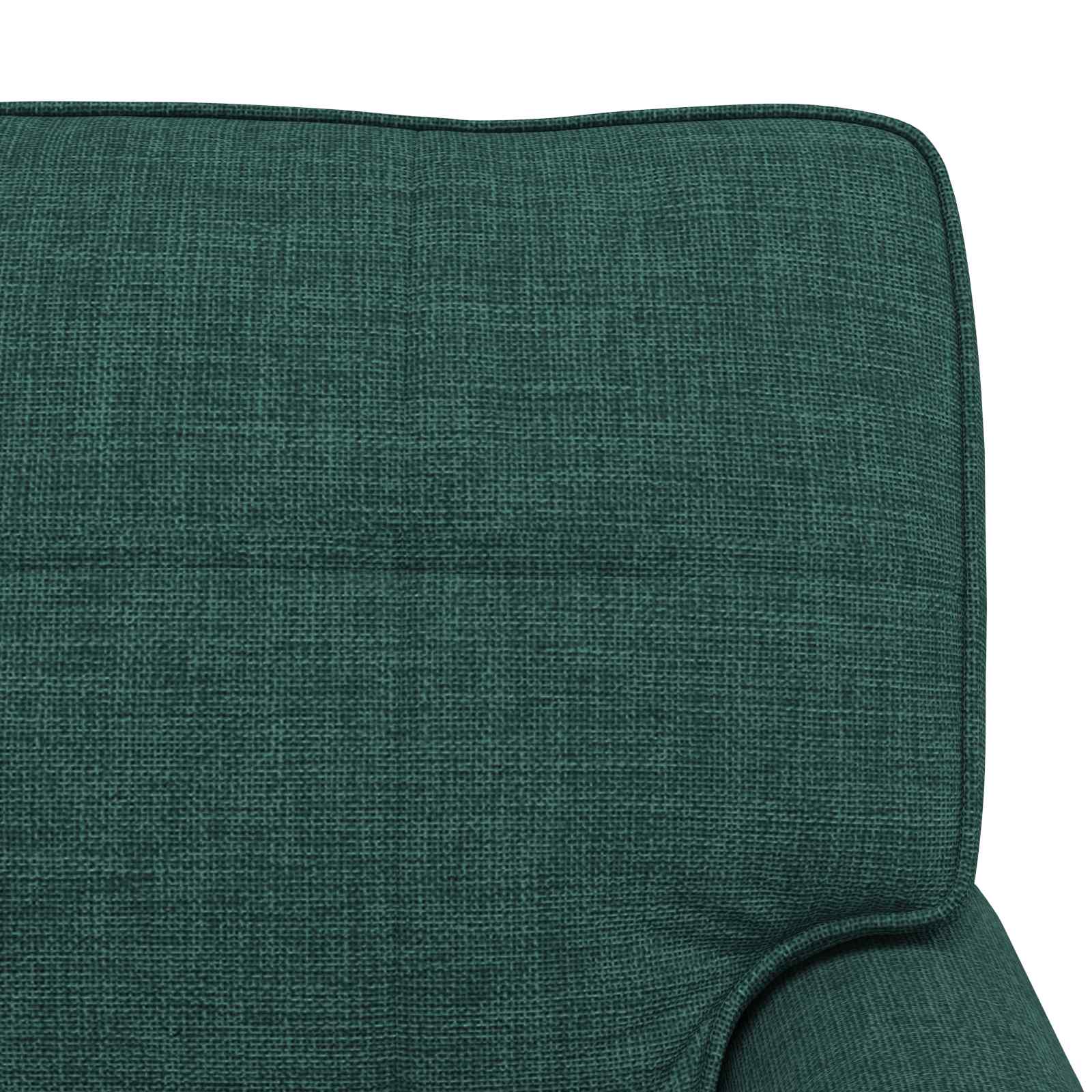 Chaise Lounge met kussen Donkergroen 91 x 157 x 91 cm Stof is nu te koop bij PeponiXL, paradijselijk wonen!