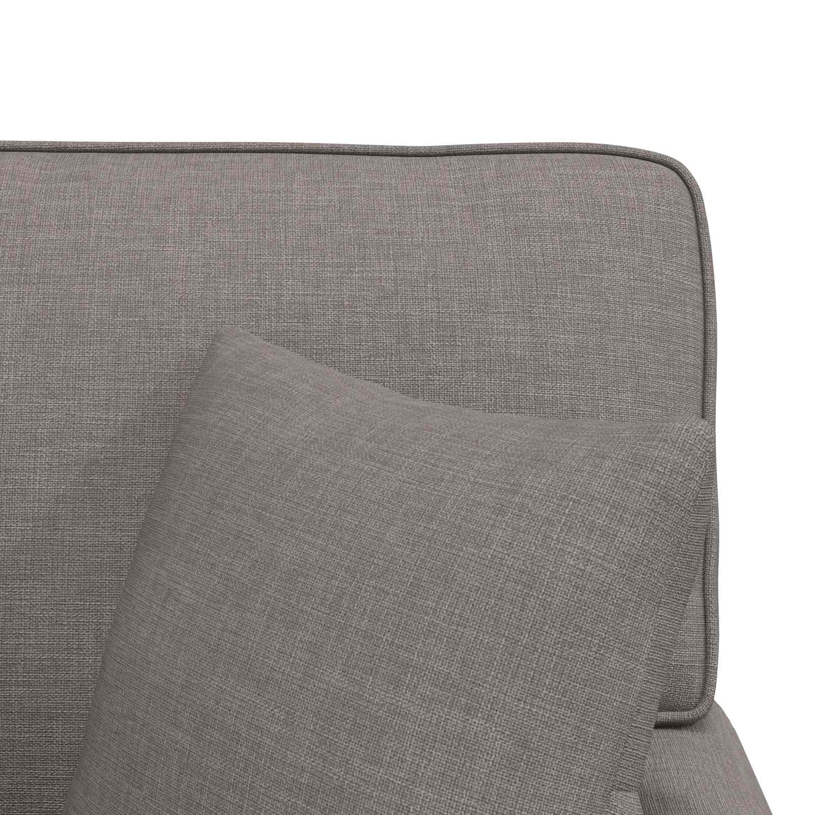 Chaise Lounge met Rok met kussen met kussen 3 pcs Taupe Stof is nu te koop bij PeponiXL, paradijselijk wonen!