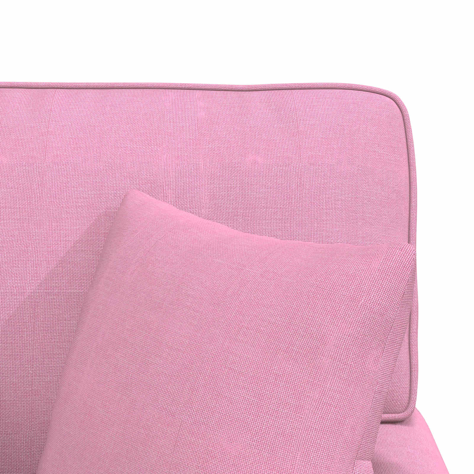 Chaise Lounge met Rok met kussen met kussen 3 pcs Roze Stof is nu te koop bij PeponiXL, paradijselijk wonen!