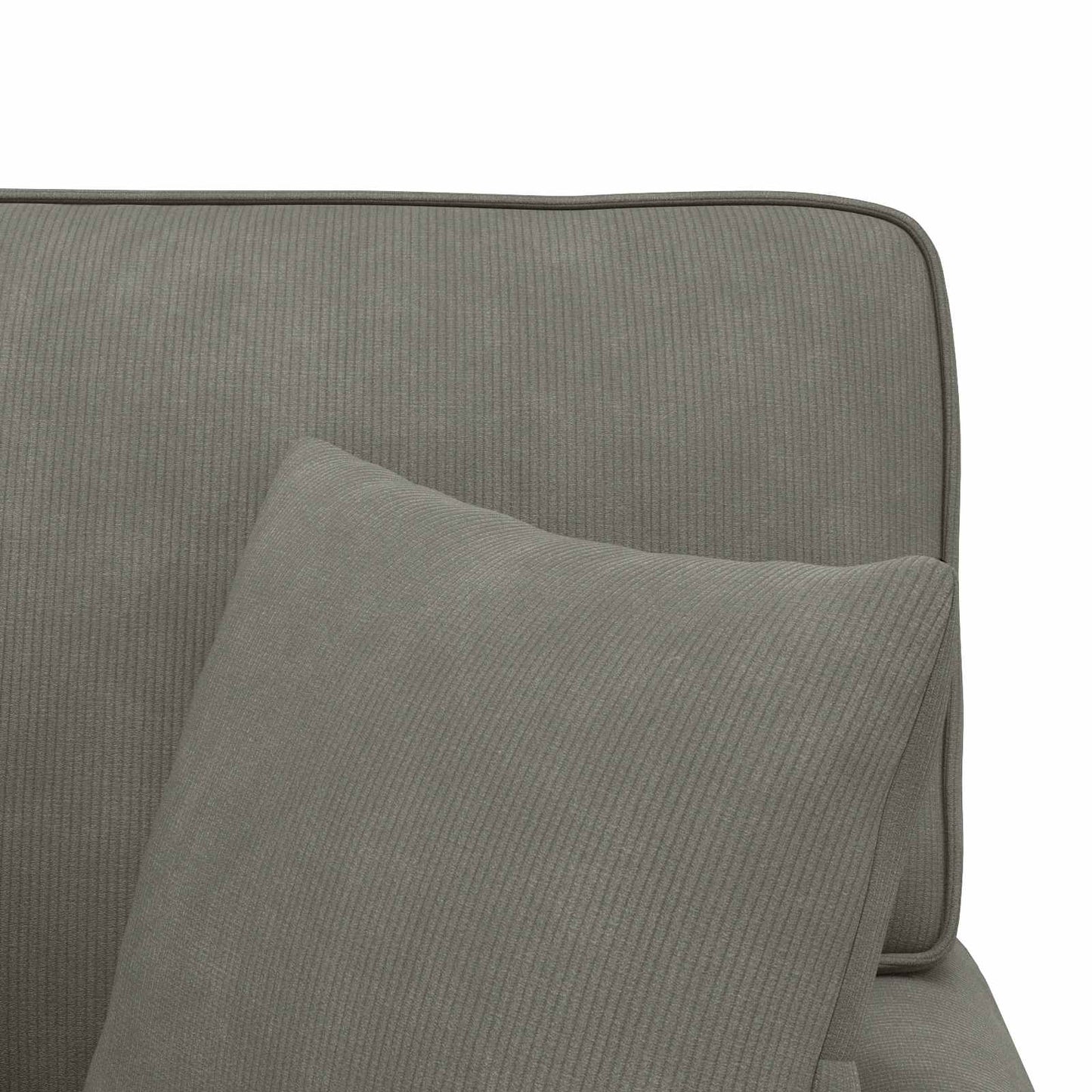Chaise Lounge met Rok met kussen 3 pcs Lichtgrijs Katoen Stof is nu te koop bij PeponiXL, paradijselijk wonen!