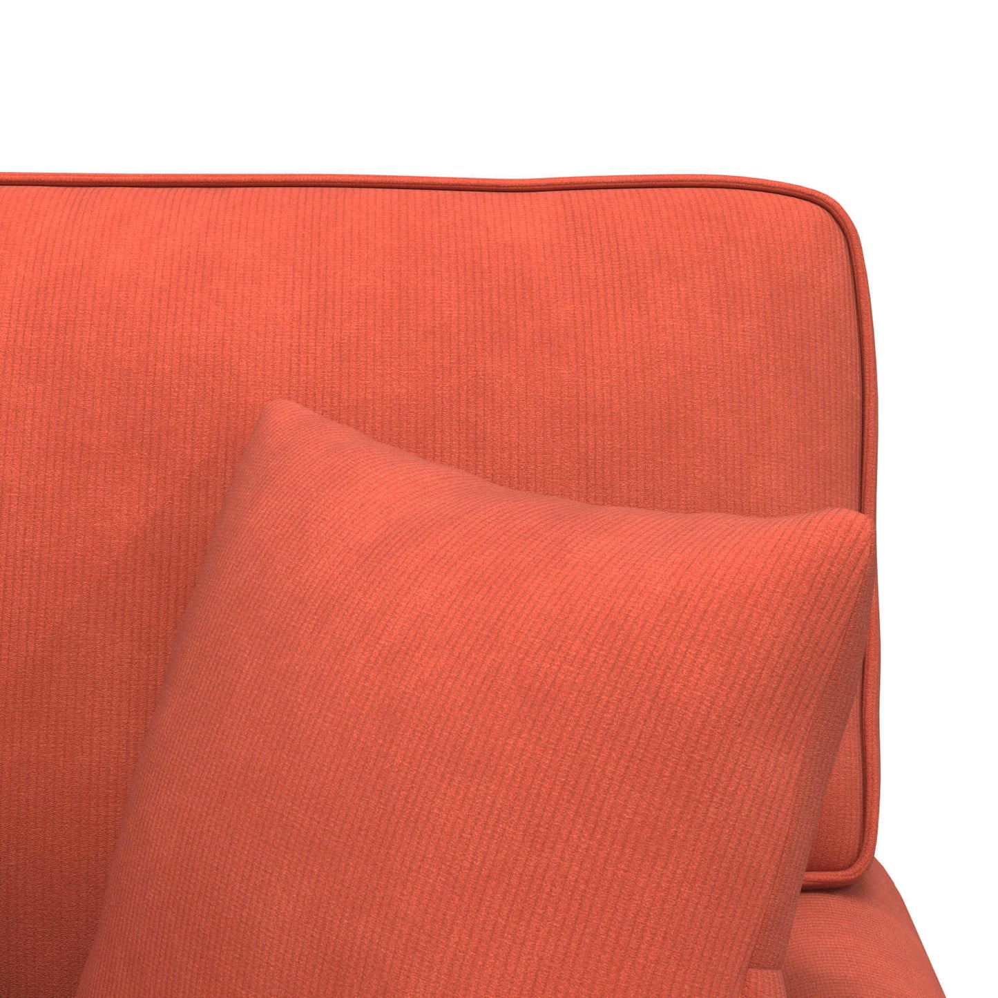 Chaise Lounge met Rok met kussen 3 pcs Rood-oranje Katoen Stof is nu te koop bij PeponiXL, paradijselijk wonen!