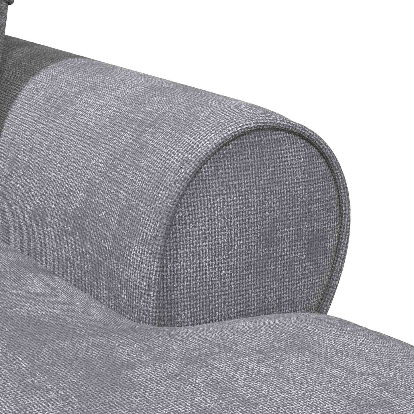 Chaise Lounge met Rok Lichtgrijs 157 x 91 x 91 cm ARES is nu te koop bij PeponiXL, paradijselijk wonen!
