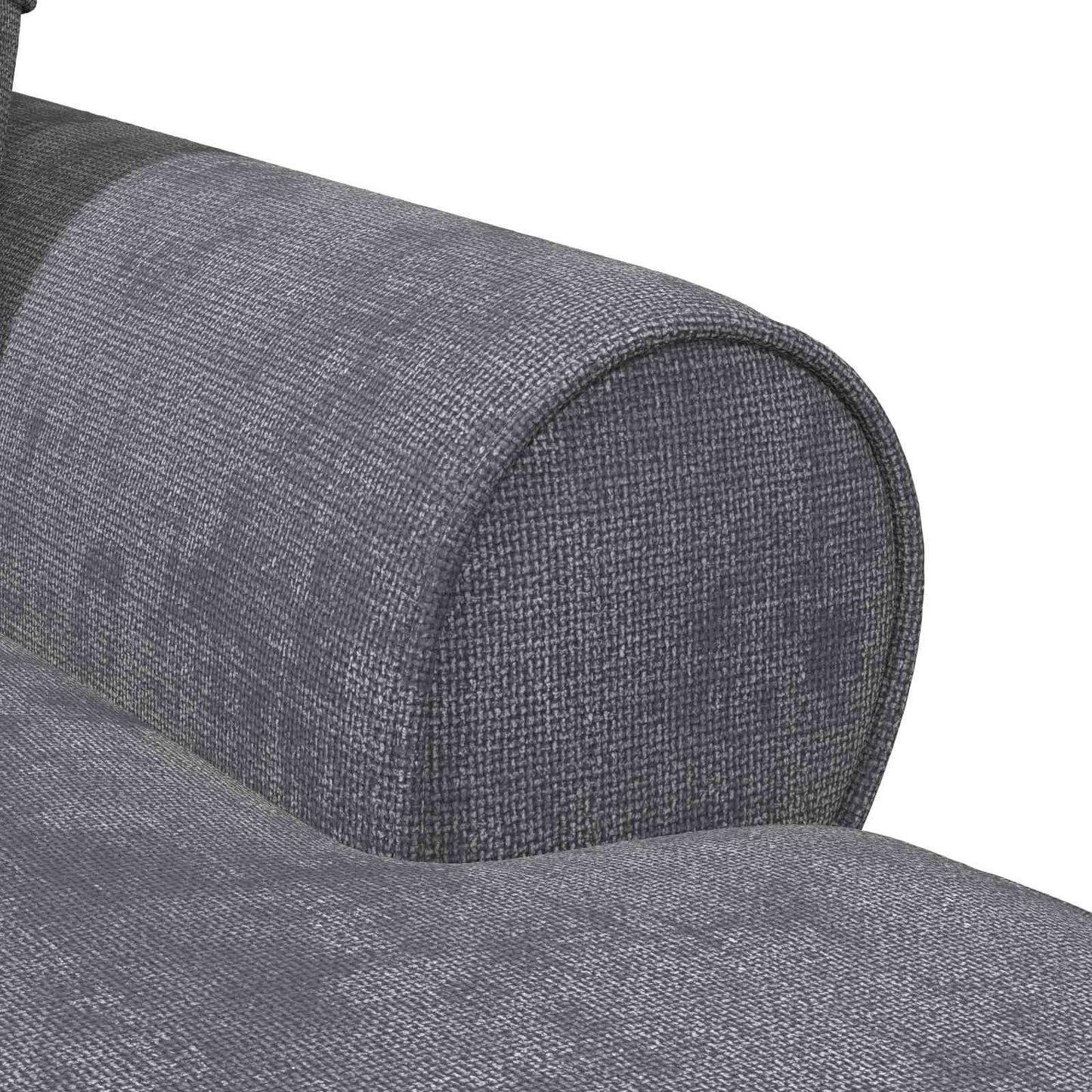 Chaise Lounge met Rok Donkergrijs 157 x 91 x 91 cm ARES is nu te koop bij PeponiXL, paradijselijk wonen!