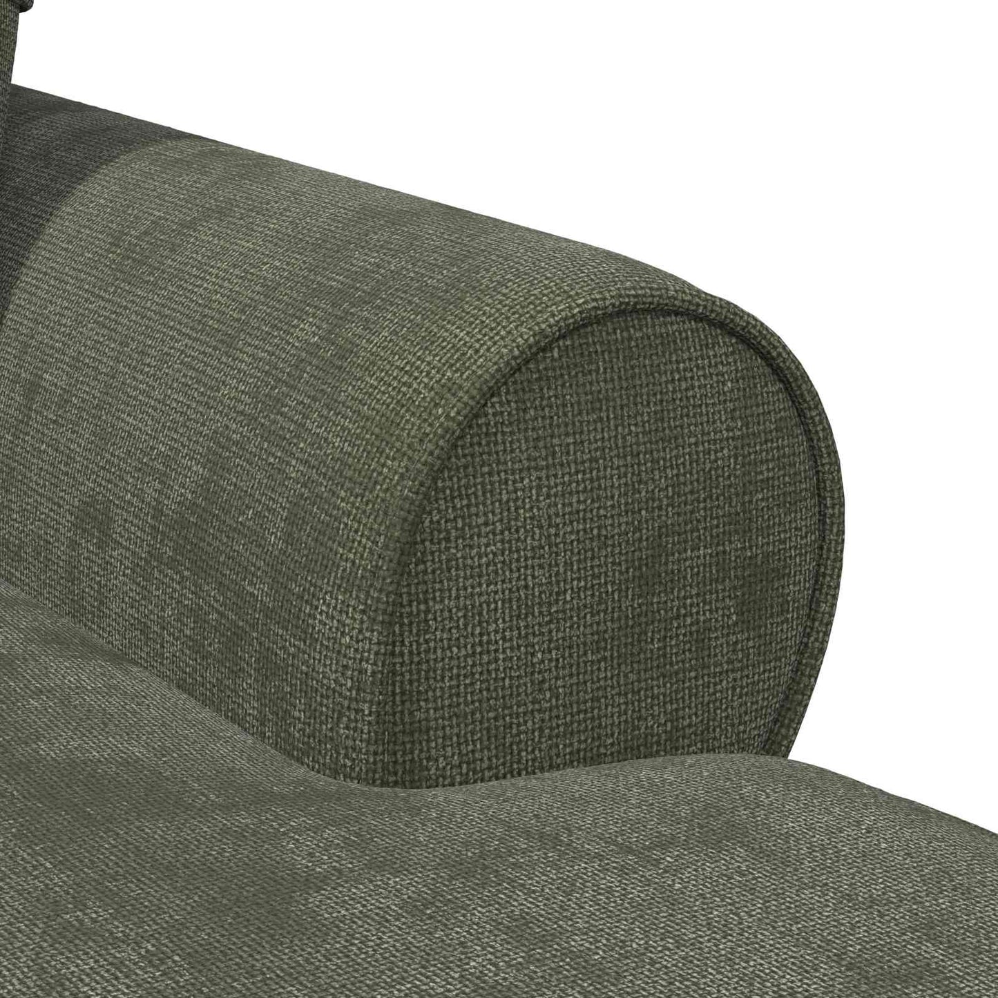 Chaise Lounge met Rok met kussen Groen 157 x 91 x 91 cm ARES is nu te koop bij PeponiXL, paradijselijk wonen!