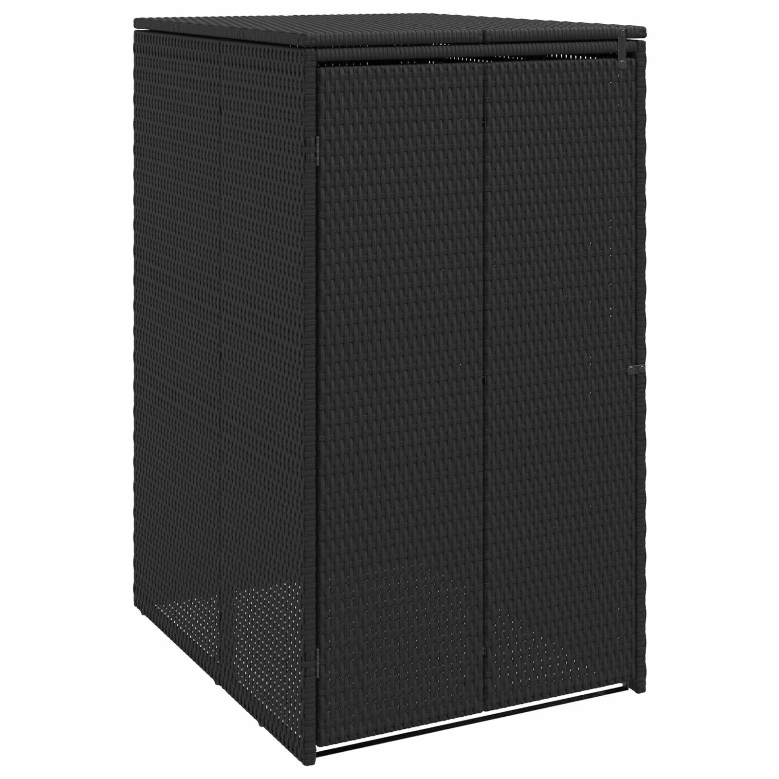 Afvalbak Box Zwart 65 x 80 x 115 cm Polyetheen is nu te koop bij PeponiXL, paradijselijk wonen!