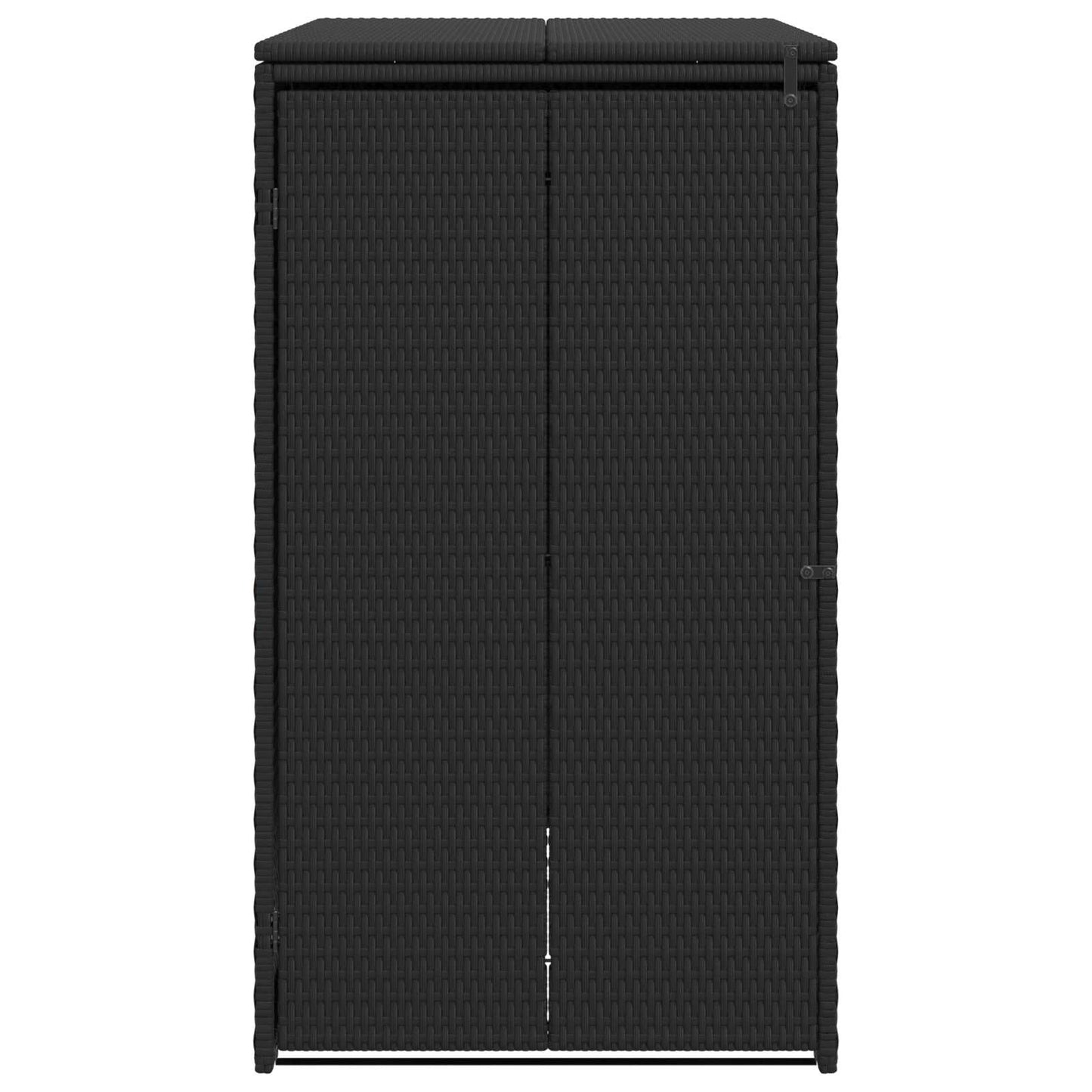 Afvalbak Box Zwart 65 x 80 x 115 cm Polyetheen is nu te koop bij PeponiXL, paradijselijk wonen!