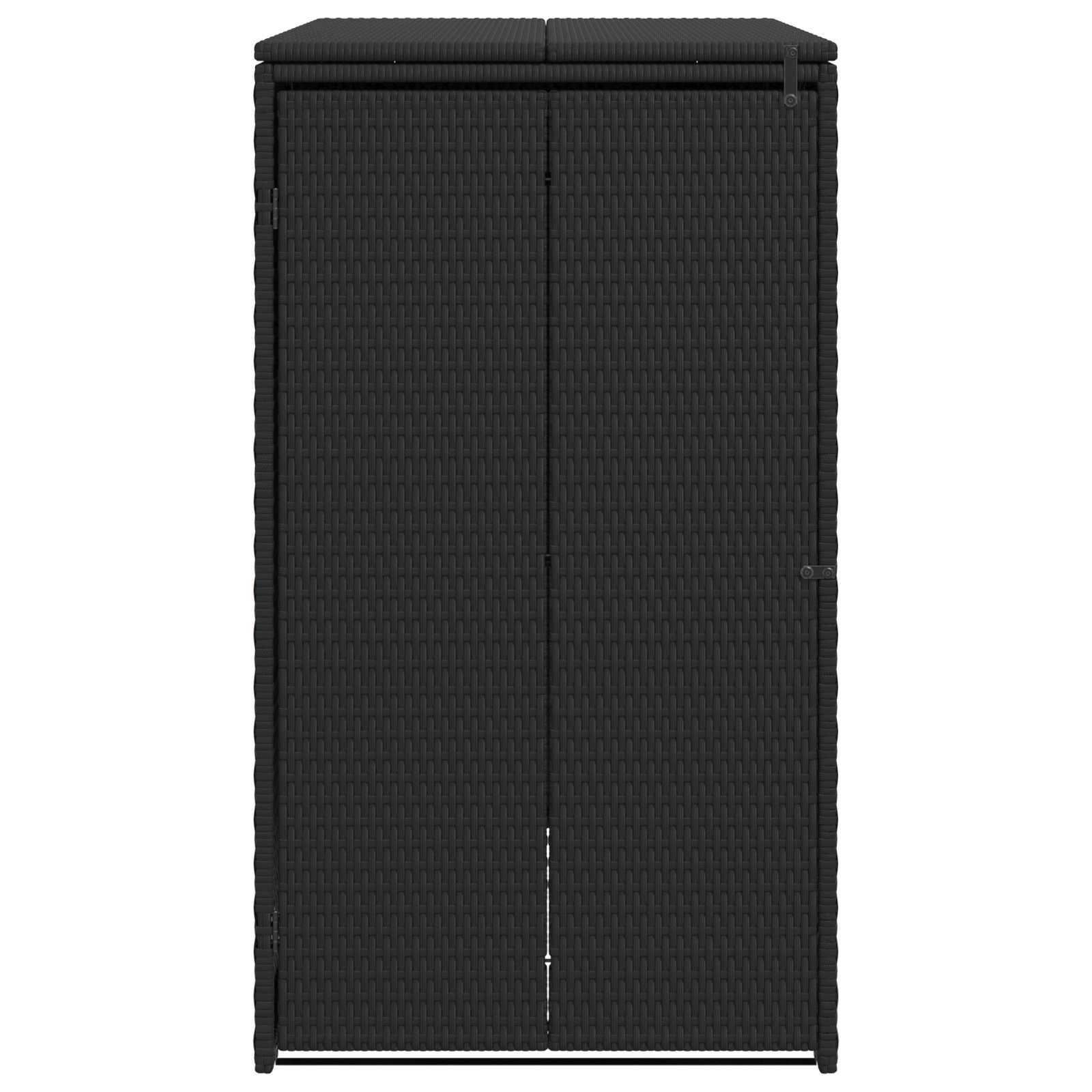 Afvalbak Box Zwart 65 x 80 x 115 cm Polyetheen is nu te koop bij PeponiXL, paradijselijk wonen!