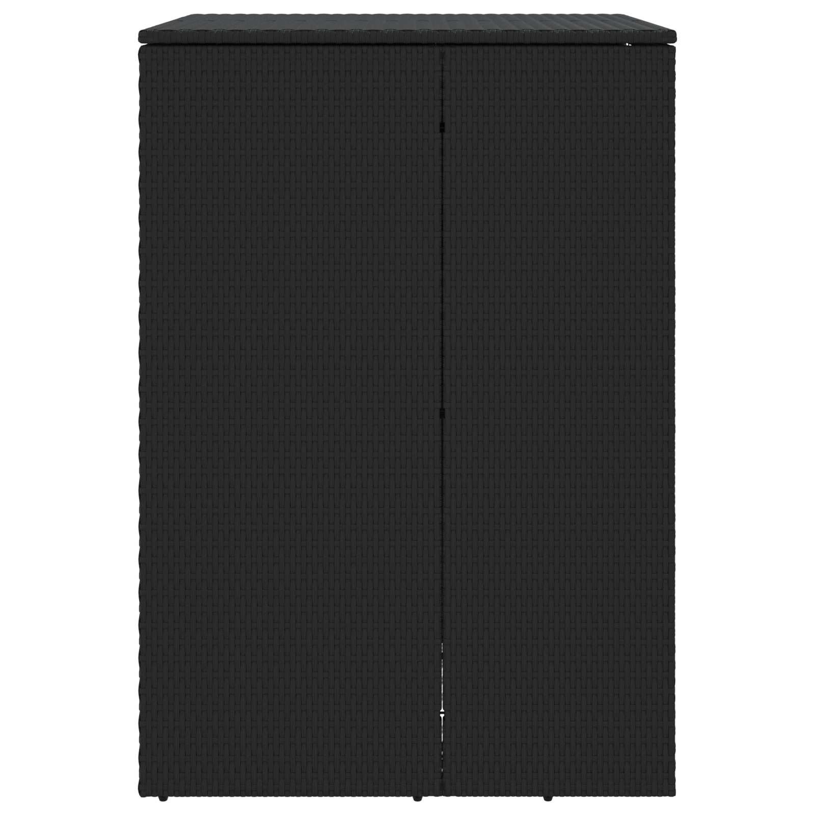 Afvalbak Box Zwart 65 x 80 x 115 cm Polyetheen is nu te koop bij PeponiXL, paradijselijk wonen!