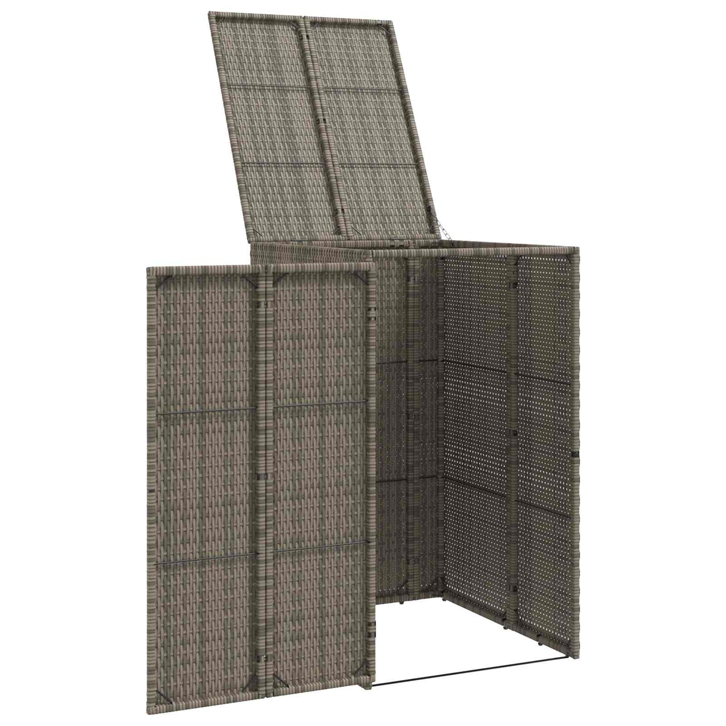 Afvalbak Box Grijs 65 x 80 x 115 cm Polyetheen is nu te koop bij PeponiXL, paradijselijk wonen!