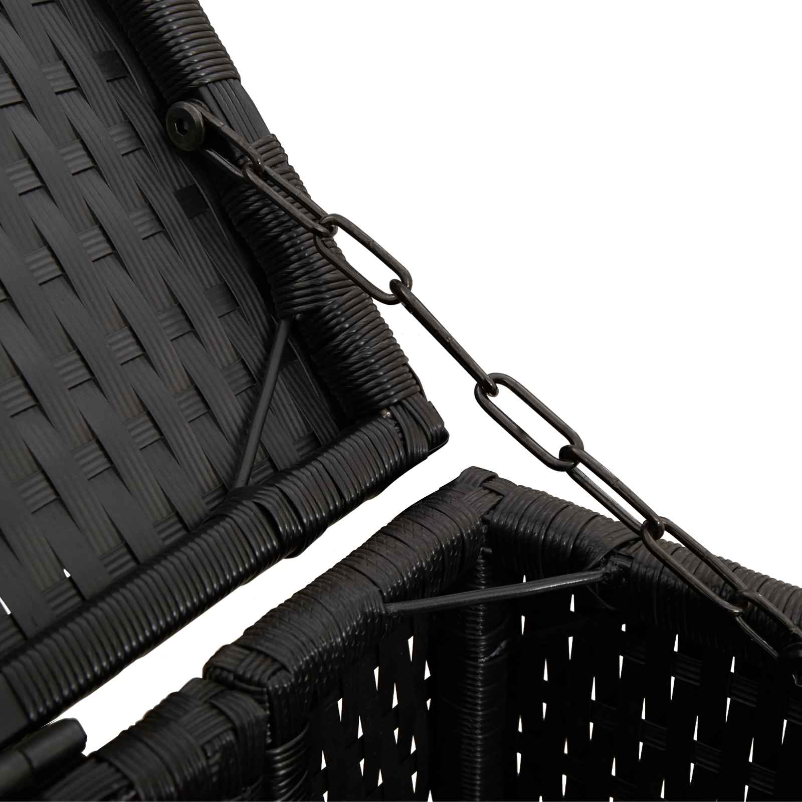 Afvalbak Box 2 pcs Zwart 65 x 80 x 115 cm Polyetheen is nu te koop bij PeponiXL, paradijselijk wonen!