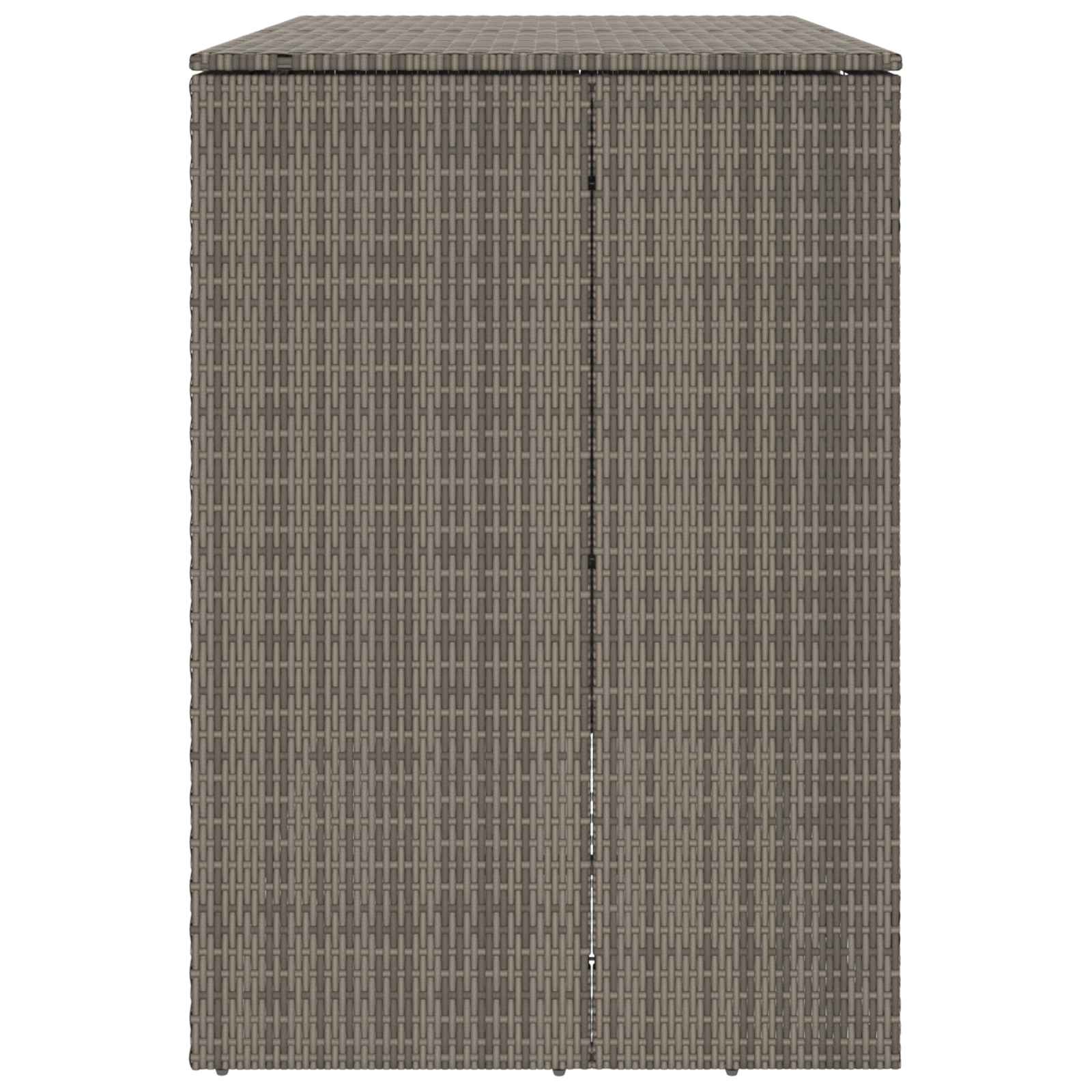 Afvalbak Box 2 pcs Grijs 130 x 80 x 115 cm Polyetheen is nu te koop bij PeponiXL, paradijselijk wonen!