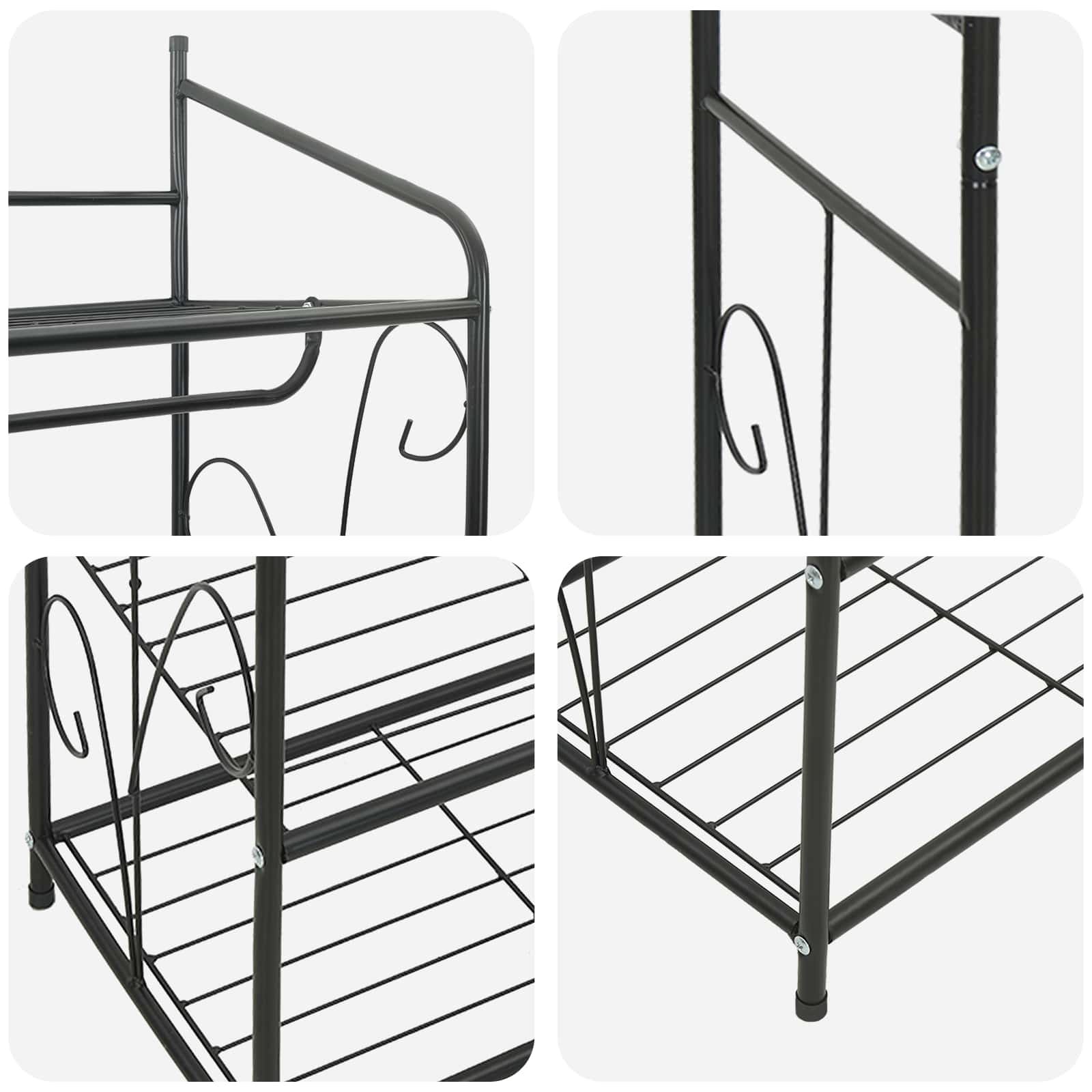 Open Kledingkast Effen 2 pcs 78 x 36 x 158 cm is nu te koop bij PeponiXL, paradijselijk wonen!