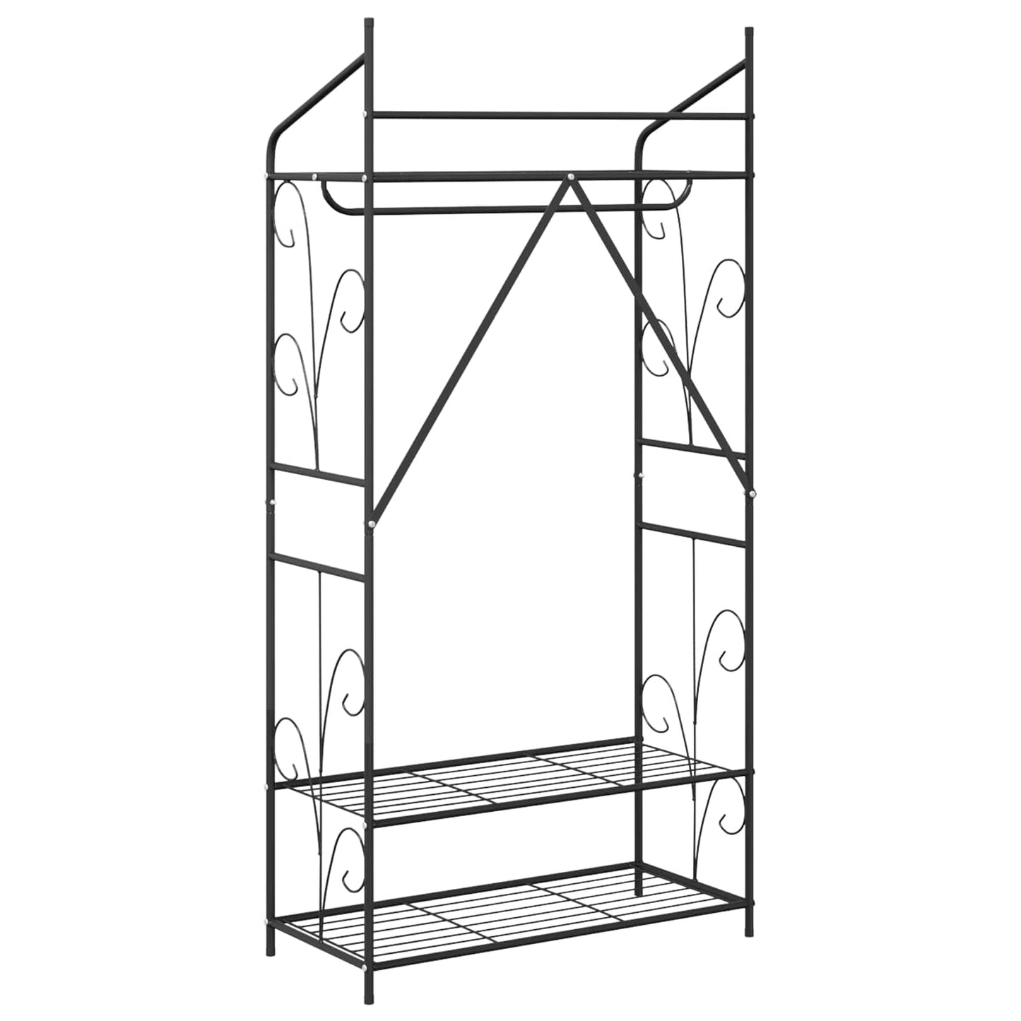 Open Kledingkast Effen 2 pcs 78 x 36 x 158 cm is nu te koop bij PeponiXL, paradijselijk wonen!