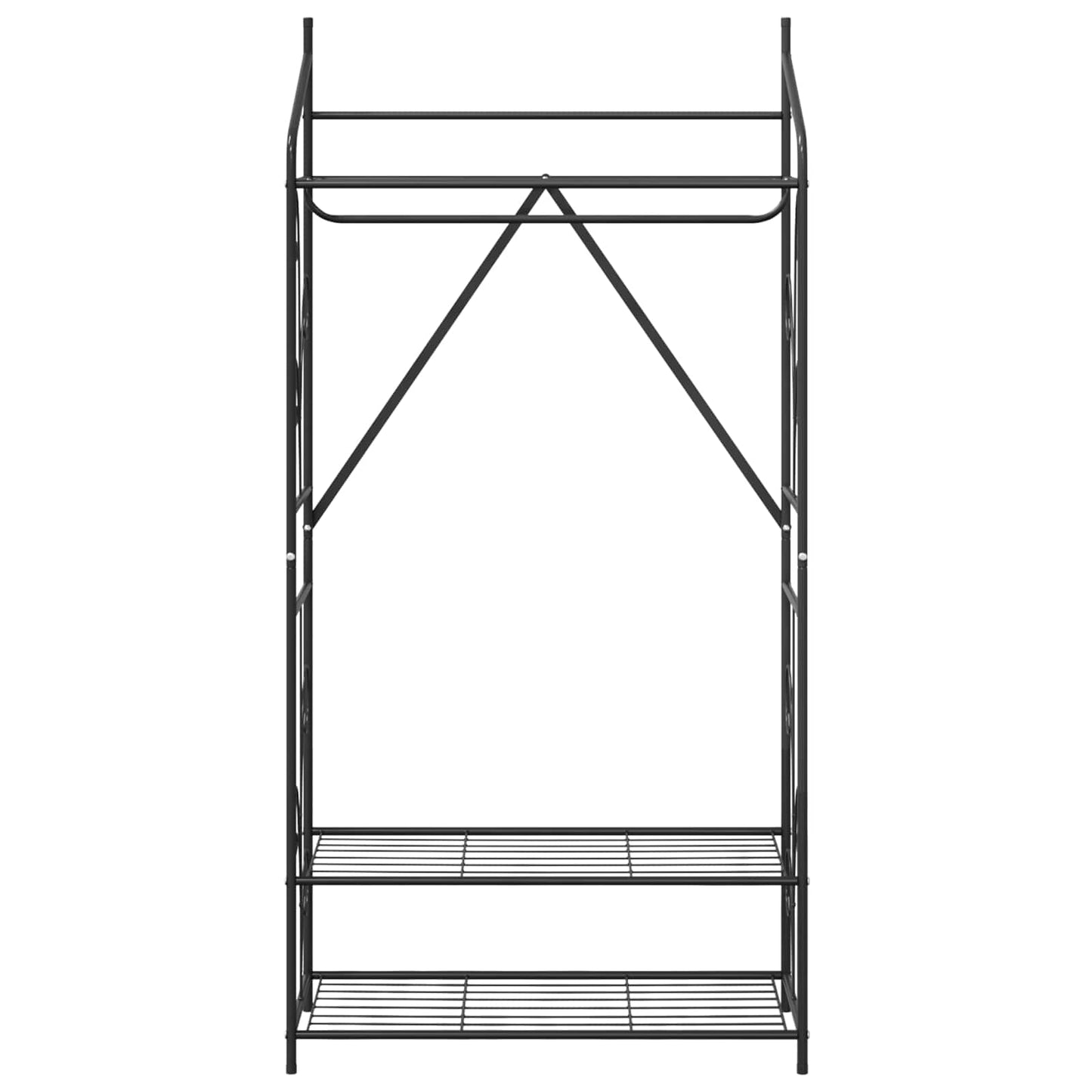 Open Kledingkast Effen 2 pcs 78 x 36 x 158 cm is nu te koop bij PeponiXL, paradijselijk wonen!