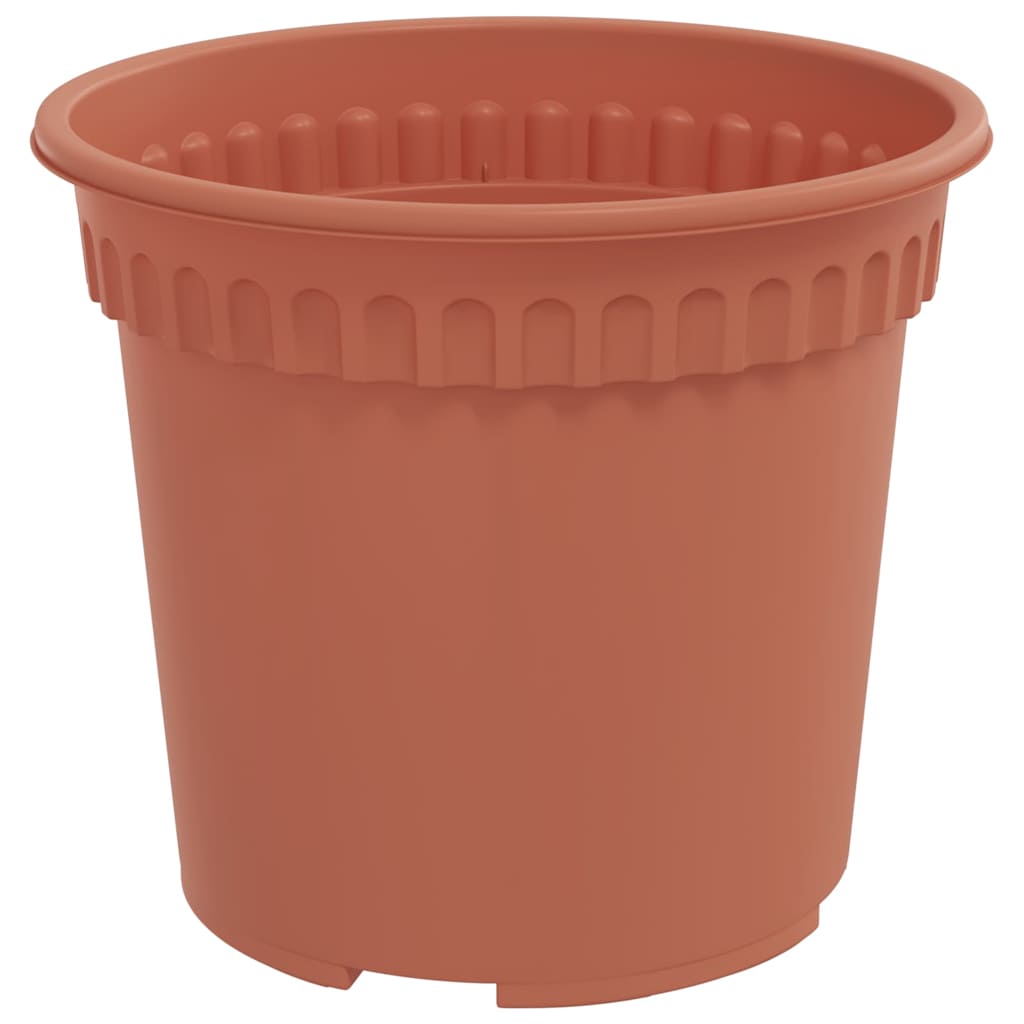 Plantenpotten 24 pcs Baksteenrood Ø 15 x 12 cm Kunststof is nu te koop bij PeponiXL, paradijselijk wonen!