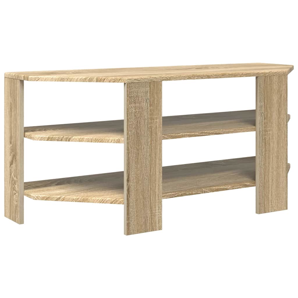 HoekTVKast Sonoma Eiken 102x40,5x45cm Bewerkt hout is nu te koop bij PeponiXL, paradijselijk wonen!
