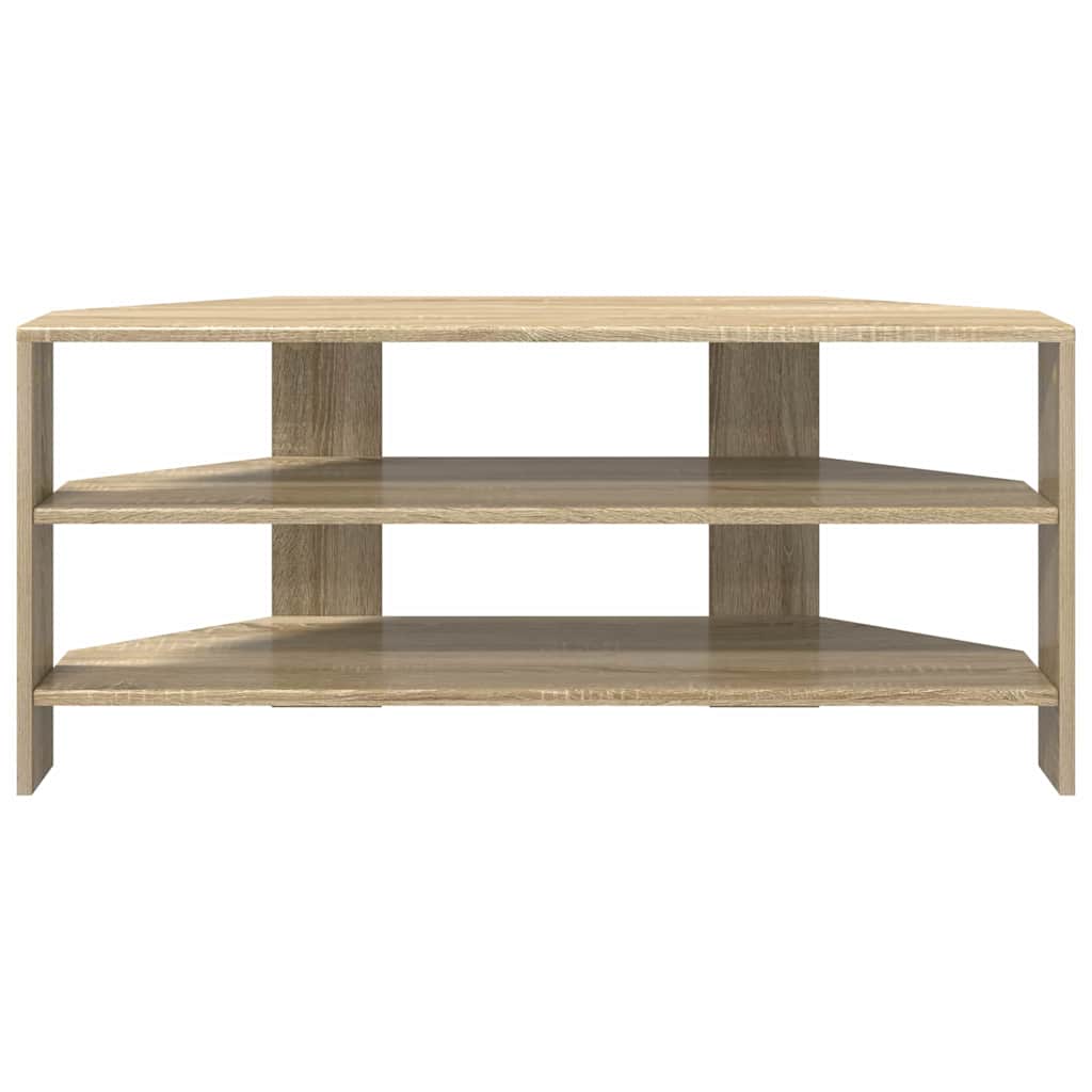 HoekTVKast Sonoma Eiken 102x40,5x45cm Bewerkt hout is nu te koop bij PeponiXL, paradijselijk wonen!
