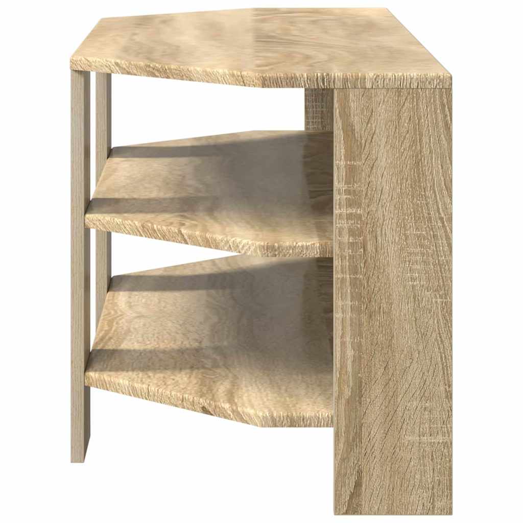 HoekTVKast Sonoma Eiken 102x40,5x45cm Bewerkt hout is nu te koop bij PeponiXL, paradijselijk wonen!