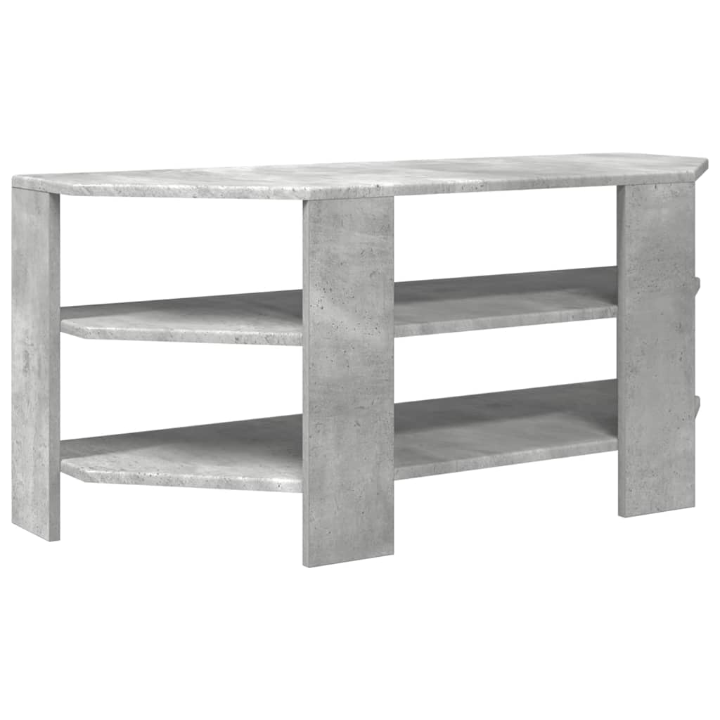 HoekTVKast Beton Grijs 102x40,5x45cm Bewerkt hout is nu te koop bij PeponiXL, paradijselijk wonen!