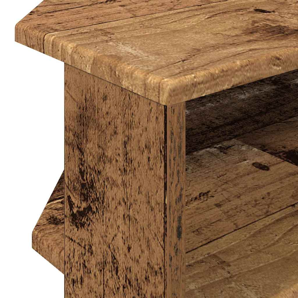 HoekTVKast Oud Hout 102x40,5x45cm Bewerkt hout is nu te koop bij PeponiXL, paradijselijk wonen!