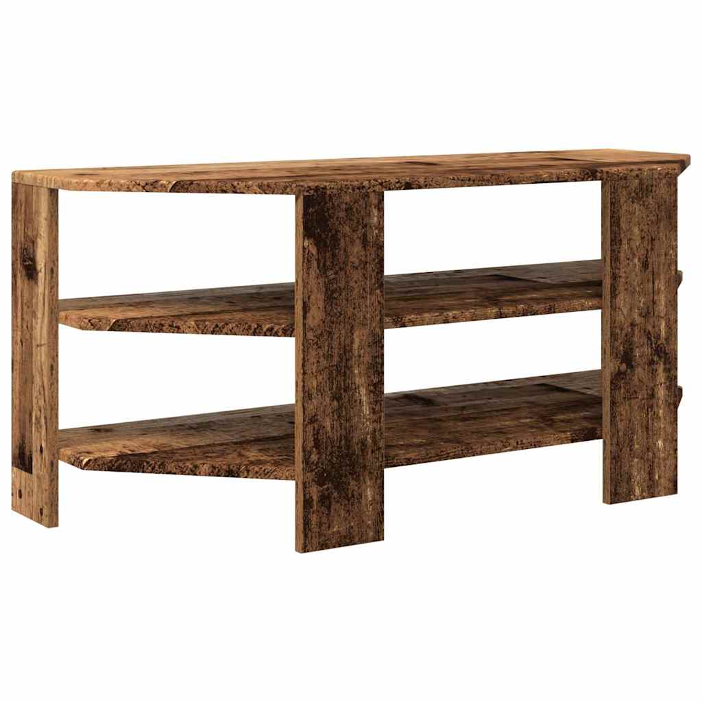 HoekTVKast Oud Hout 102x40,5x45cm Bewerkt hout is nu te koop bij PeponiXL, paradijselijk wonen!