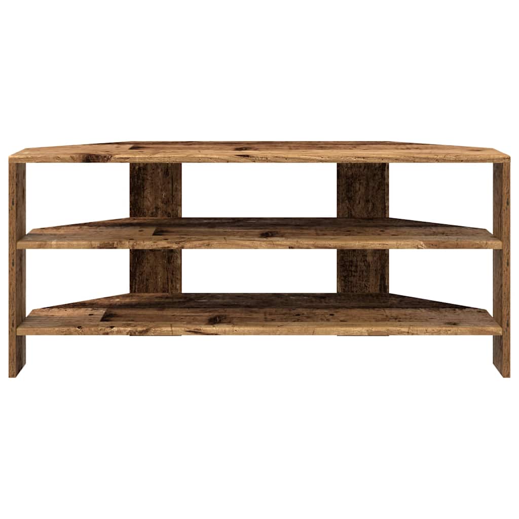 HoekTVKast Oud Hout 102x40,5x45cm Bewerkt hout is nu te koop bij PeponiXL, paradijselijk wonen!