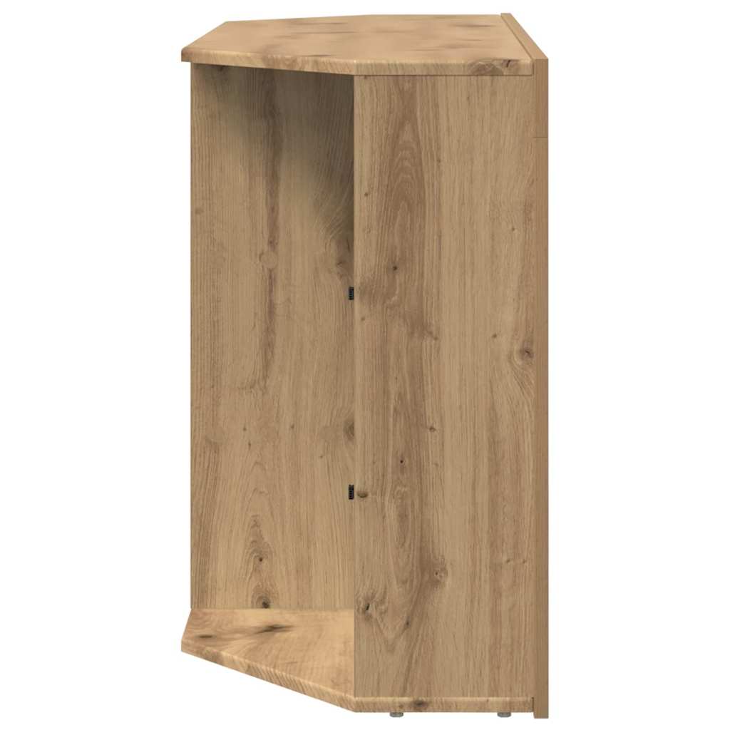Hoek LED TV Kast 100x40x68cm Artisan Eiken Bewerkt hout is nu te koop bij PeponiXL, paradijselijk wonen!