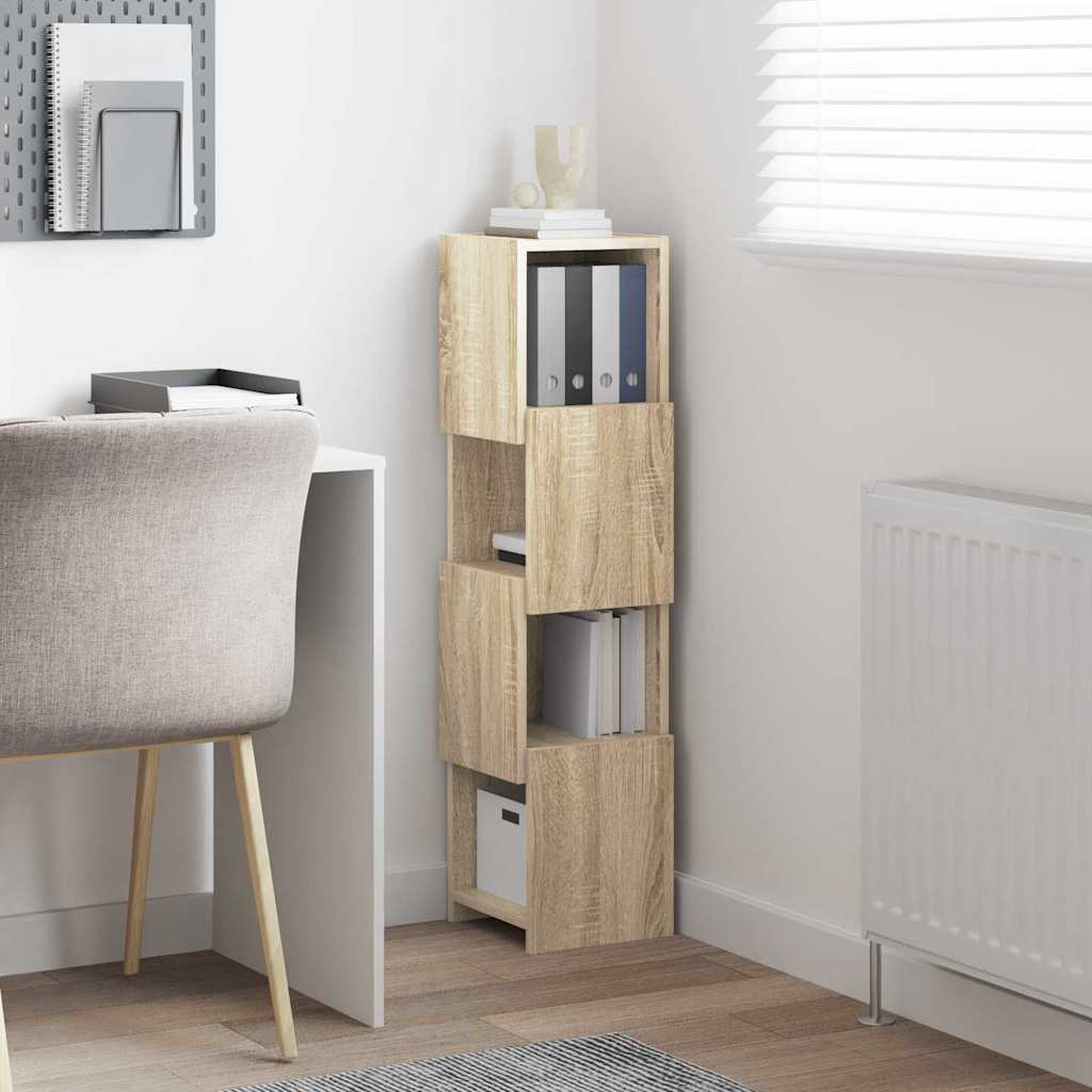 Hoekkast Sonoma Eiken 25,5x25x102cm Bewerkt hout is nu te koop bij PeponiXL, paradijselijk wonen!