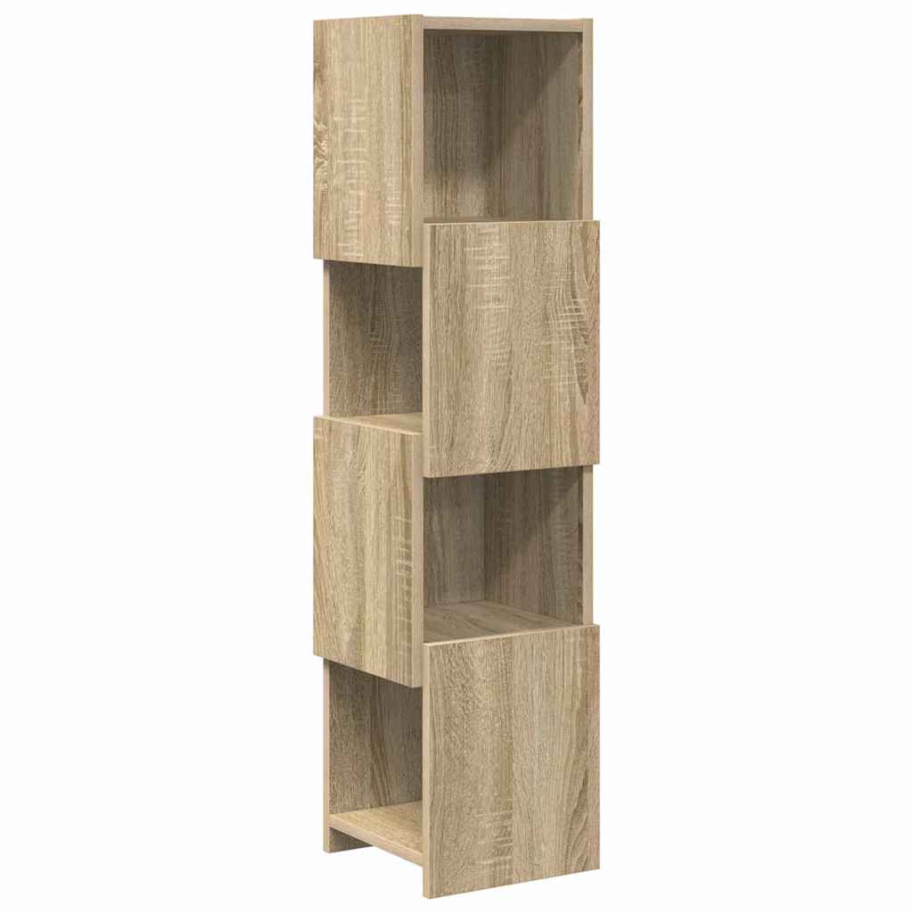 Hoekkast Sonoma Eiken 25,5x25x102cm Bewerkt hout is nu te koop bij PeponiXL, paradijselijk wonen!