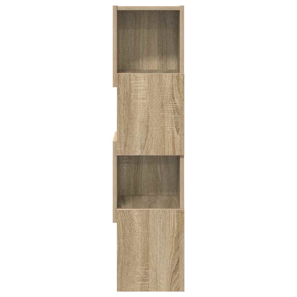Hoekkast Sonoma Eiken 25,5x25x102cm Bewerkt hout is nu te koop bij PeponiXL, paradijselijk wonen!