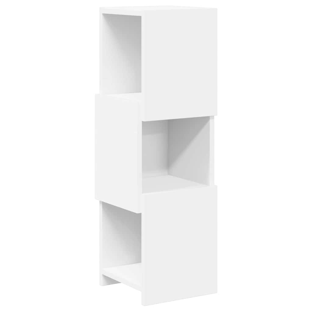 Hoekkast 25,5x25x80cm Bewerkt hout is nu te koop bij PeponiXL, paradijselijk wonen!