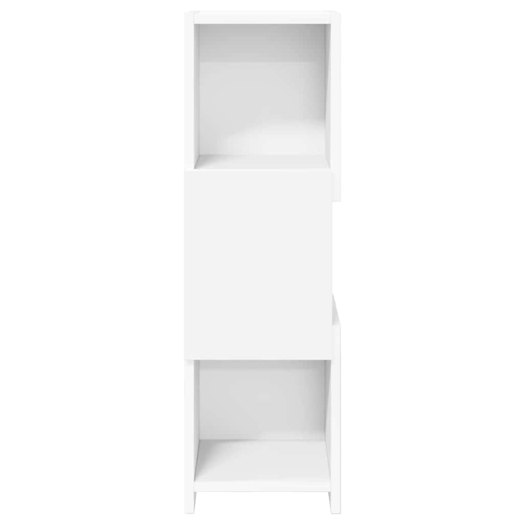 Hoekkast 25,5x25x80cm Bewerkt hout is nu te koop bij PeponiXL, paradijselijk wonen!