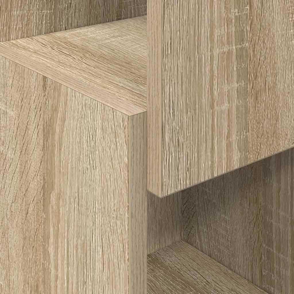 Hoekkast Sonoma Eiken 25,5x25x80cm Bewerkt hout is nu te koop bij PeponiXL, paradijselijk wonen!