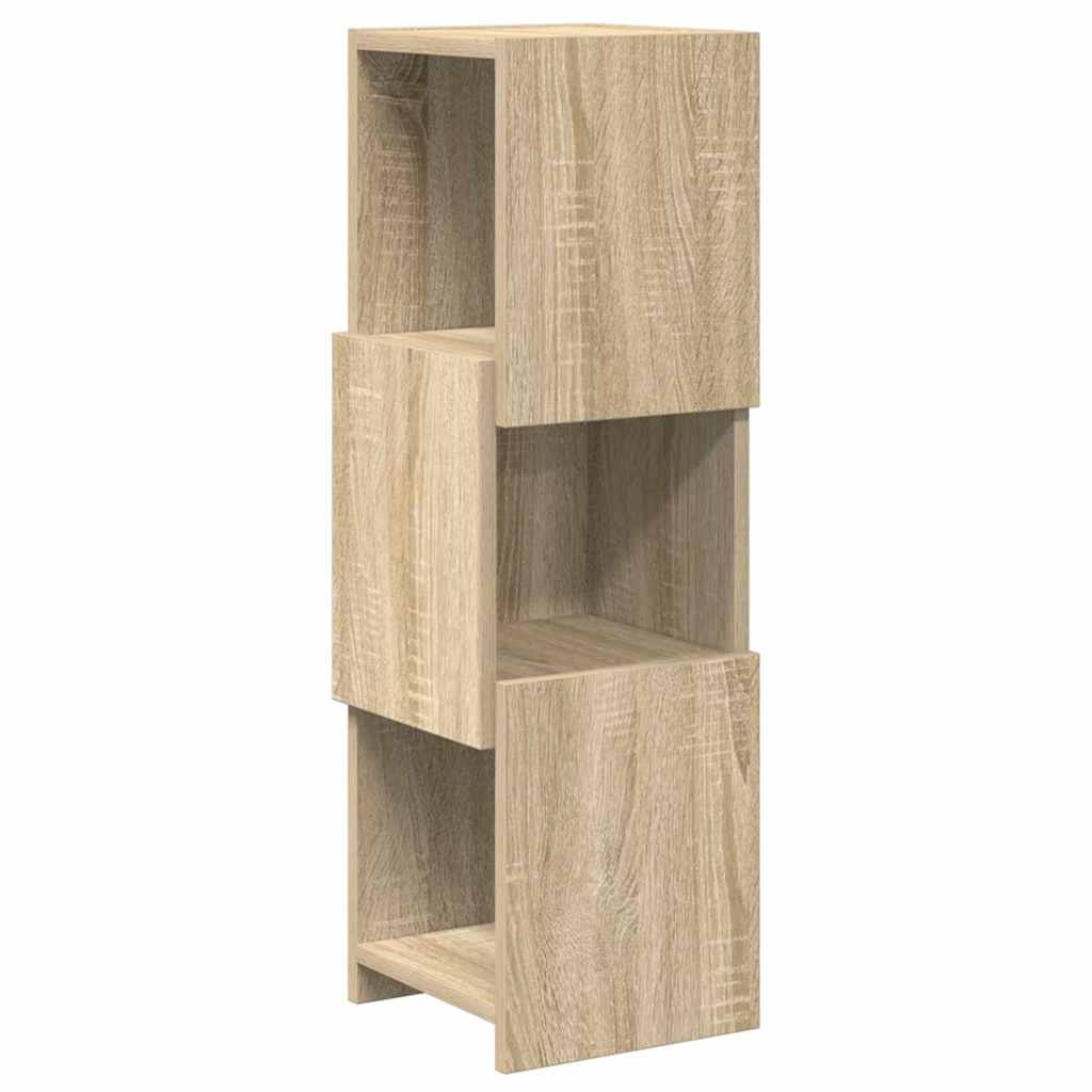 Hoekkast Sonoma Eiken 25,5x25x80cm Bewerkt hout is nu te koop bij PeponiXL, paradijselijk wonen!