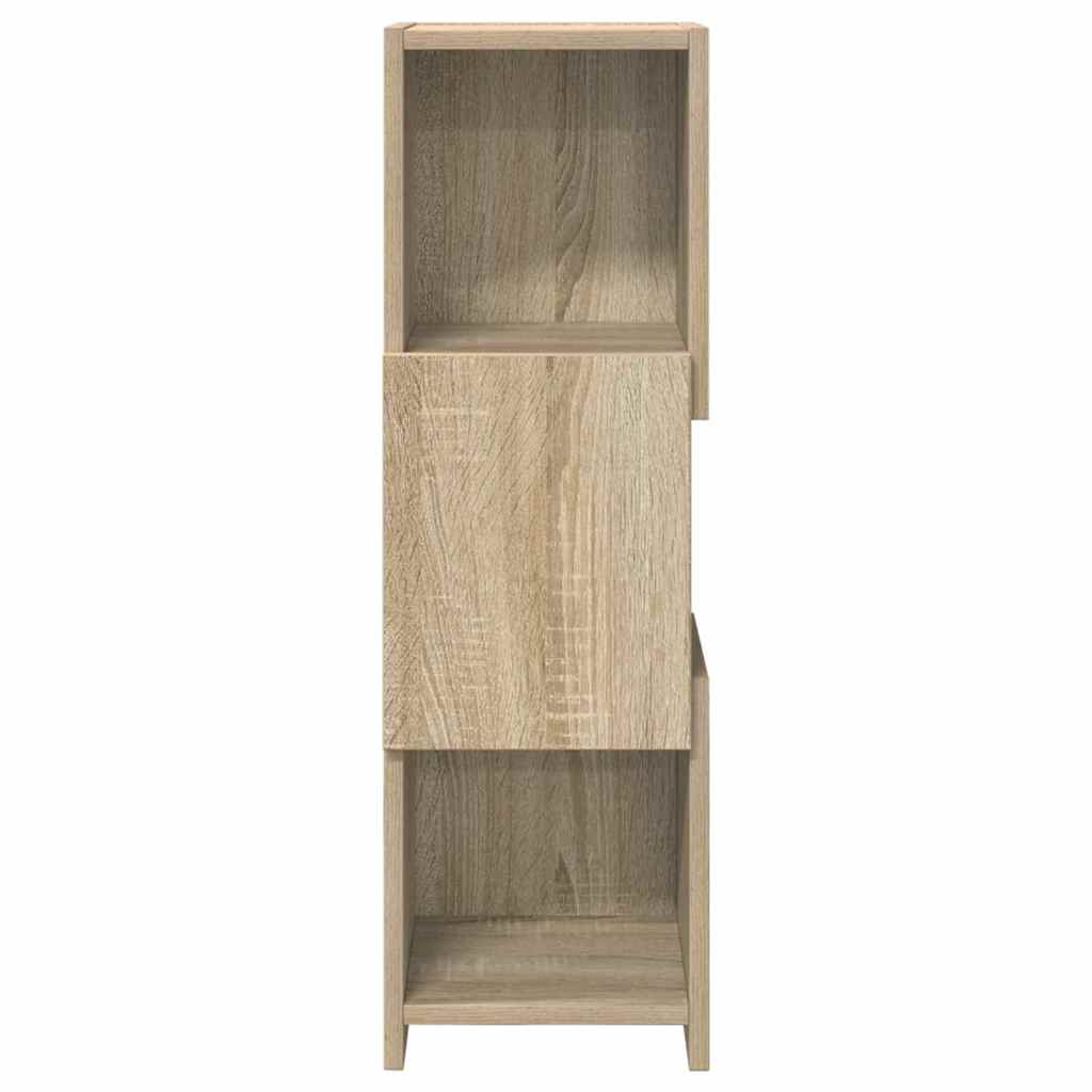 Hoekkast Sonoma Eiken 25,5x25x80cm Bewerkt hout is nu te koop bij PeponiXL, paradijselijk wonen!